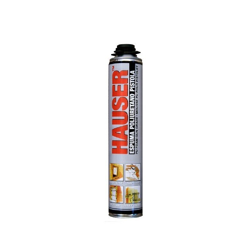 HAUSER ESPUMA 750 ML. CANULA