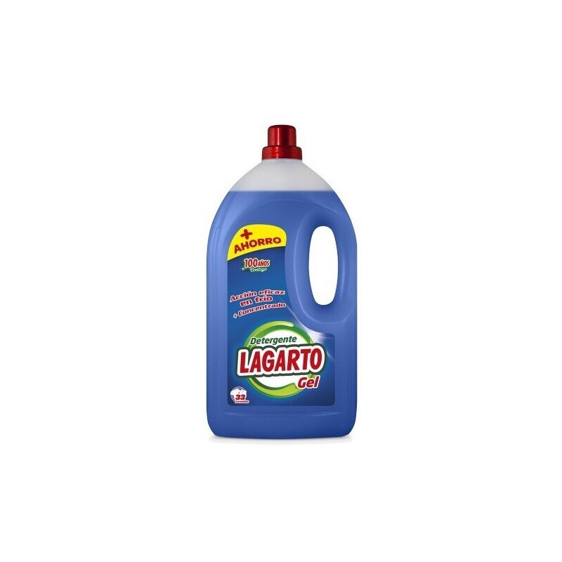 LAGARTO DETERG.LIQUIDO 3L/ 33 D.AZUL
