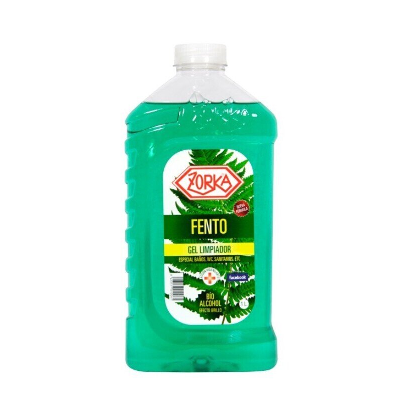 ZORKA LIMPIADOR GEL BAñO FENTO 1 L/