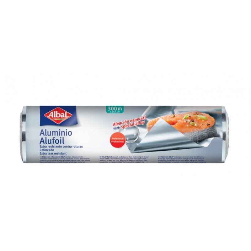 ALBAL ALUMINIO 29 CM. 300 METROS