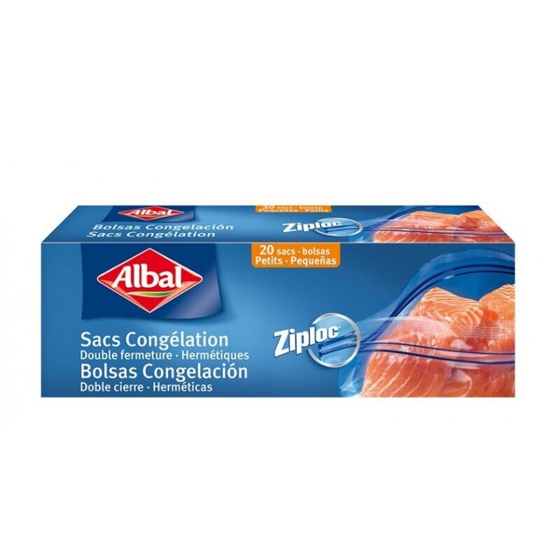 ALBAL BOLSAS MULTIUSOS ZIPPER 1 L/ 12 UD