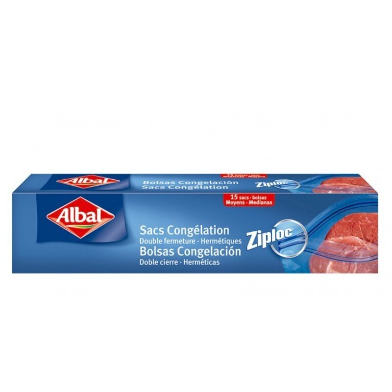 ALBAL BOLSAS CONGELACION HERMETICAS 20 UDS