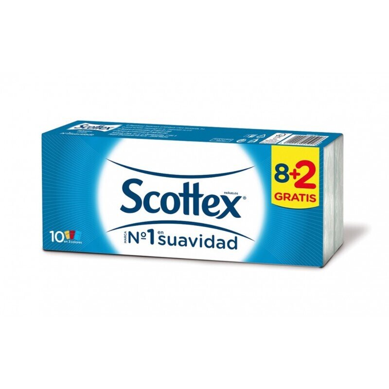 SCOTTEX PA�UELOS ATADOS 8 + 2 UDS.