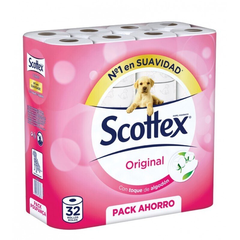 SCOTTEX PAPEL 32 ROLLOS