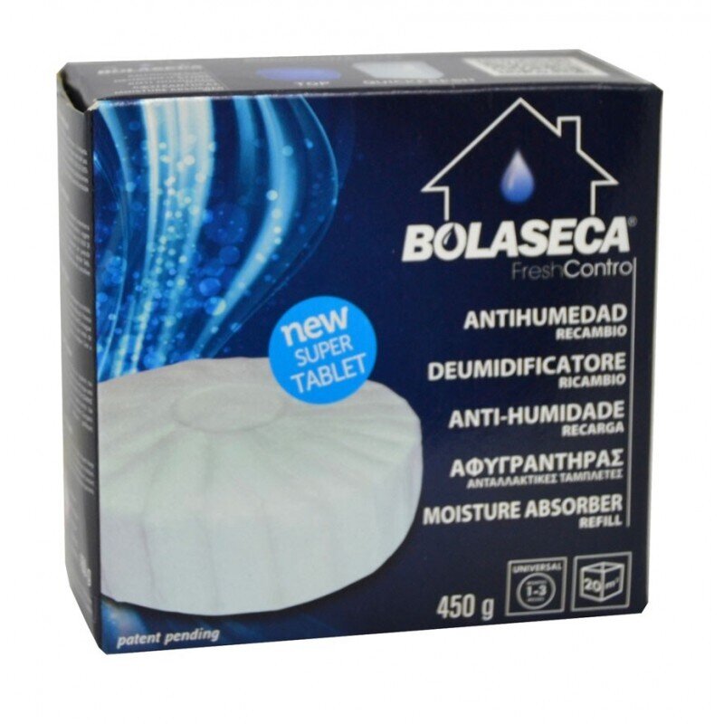 BOLASECA RECAMBIO 450 GR.TABLETA P.NEUTR