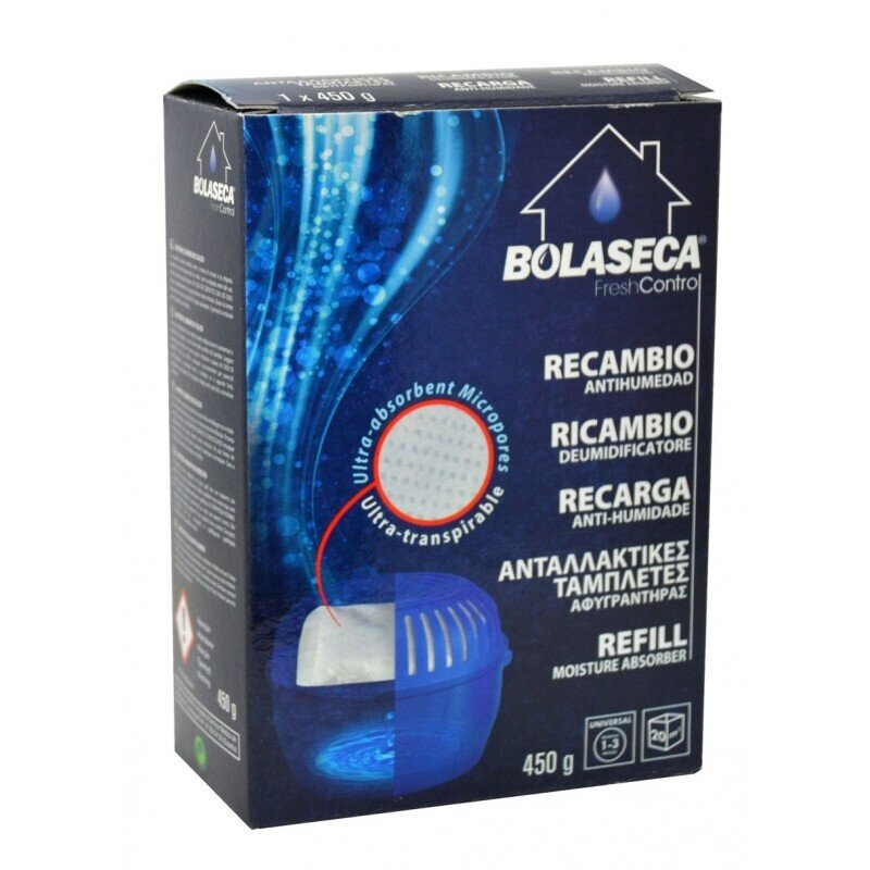 BOLASECA RECAMBIO 450 GR. SALES P.NEUTRO
