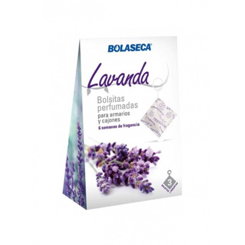 BOLASECA BOLSITAS PERFUMADAS 3 x 10 GR LAVANDA