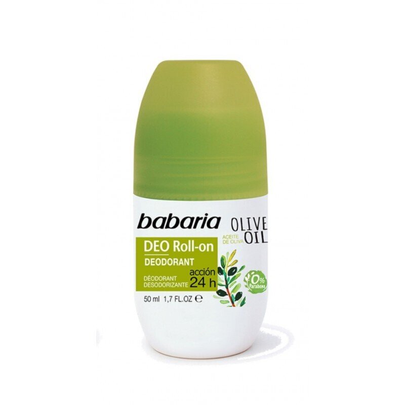 BABARIA OLIVE OIL DEO ROLL-ON 50 ML