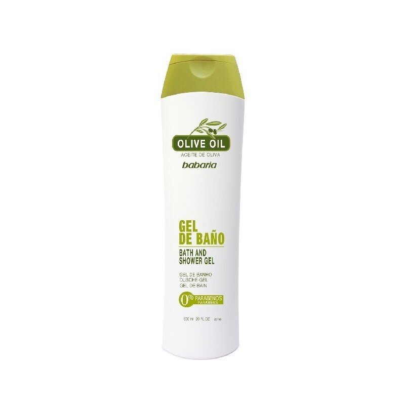 BABARIA OLIVE OIL GEL BAÑO 600 ML