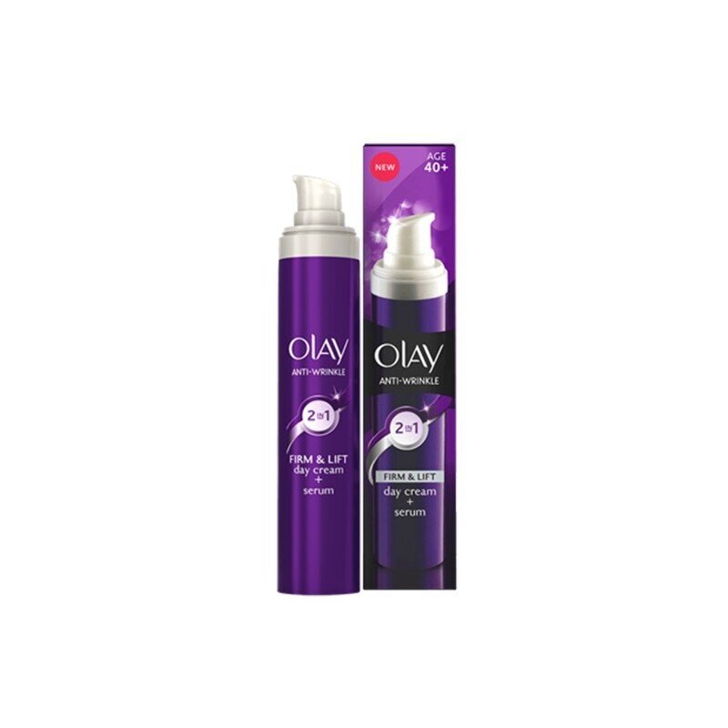 OLAY ANTI EDAD 2 EN 1 CREMA + SERUM 50 ML.