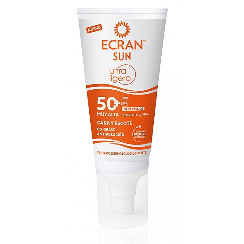 ECRAN SUN FACIAL F-50+ 50 ML.
