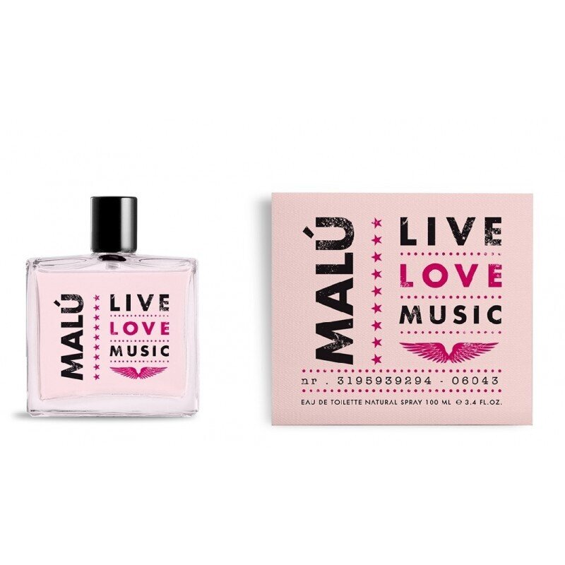 MALU LOVE LIVE MUSIC EDT 100 VAPO