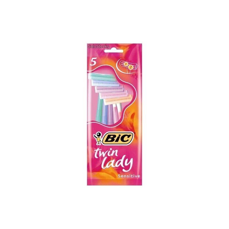BIC MAQUINILLA DESECHABLE TWIN LADY 5+1