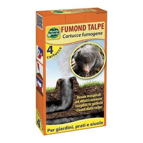 Cartuchos para fumigar topos y topillos