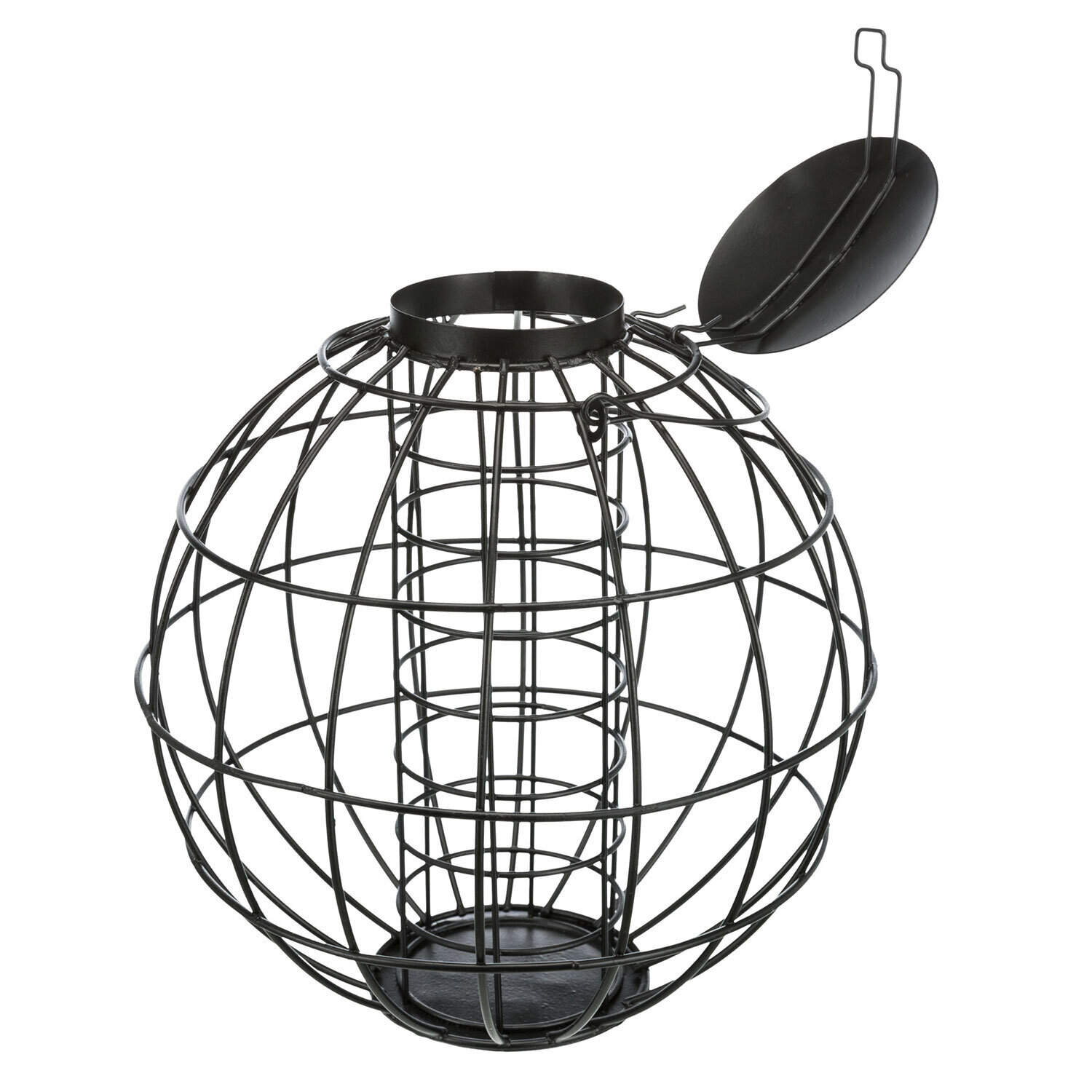 Comedero Bolas de Grasa, � 22 � 24 cm, negro