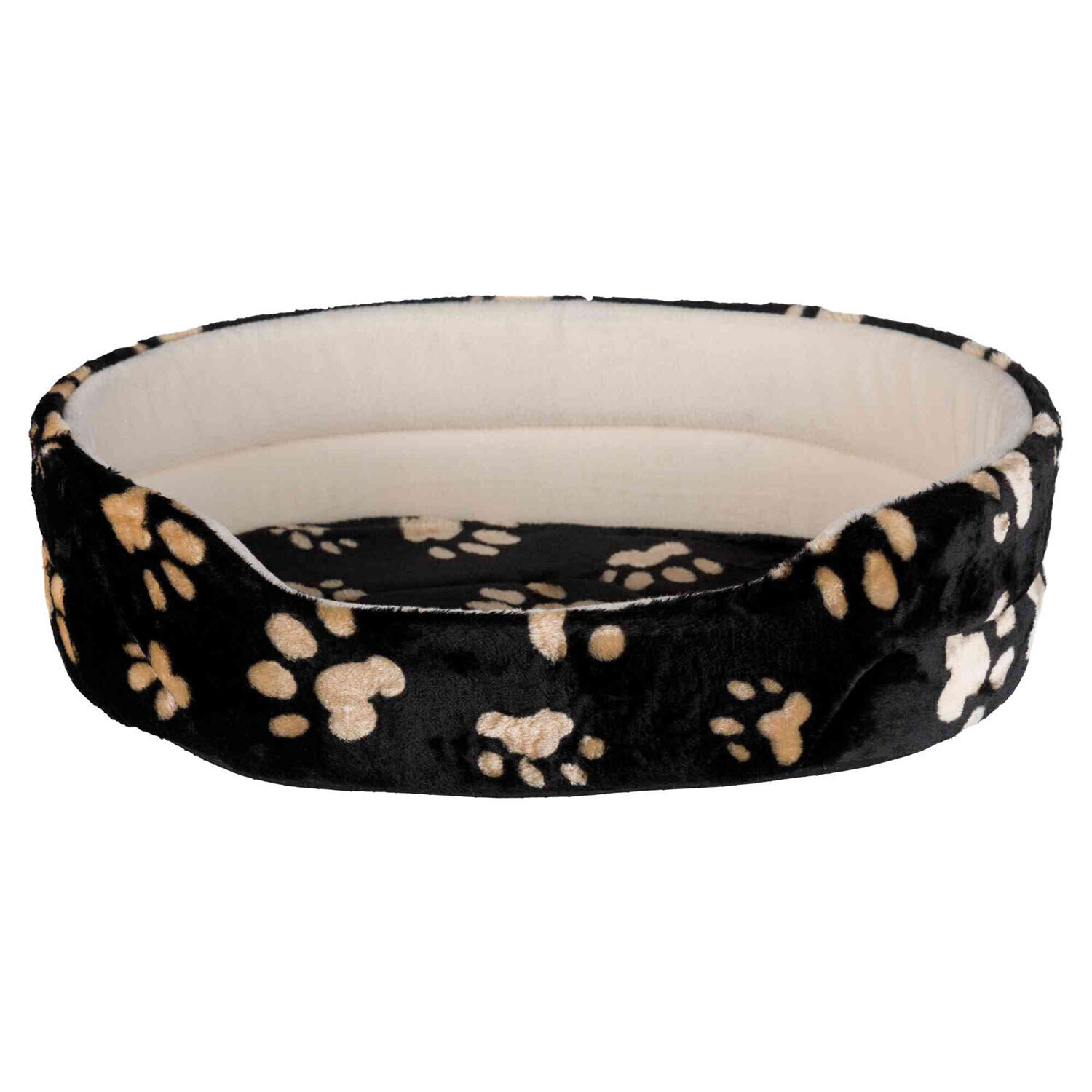 Cama Charly, 50 � 43 cm, Negro-Beige