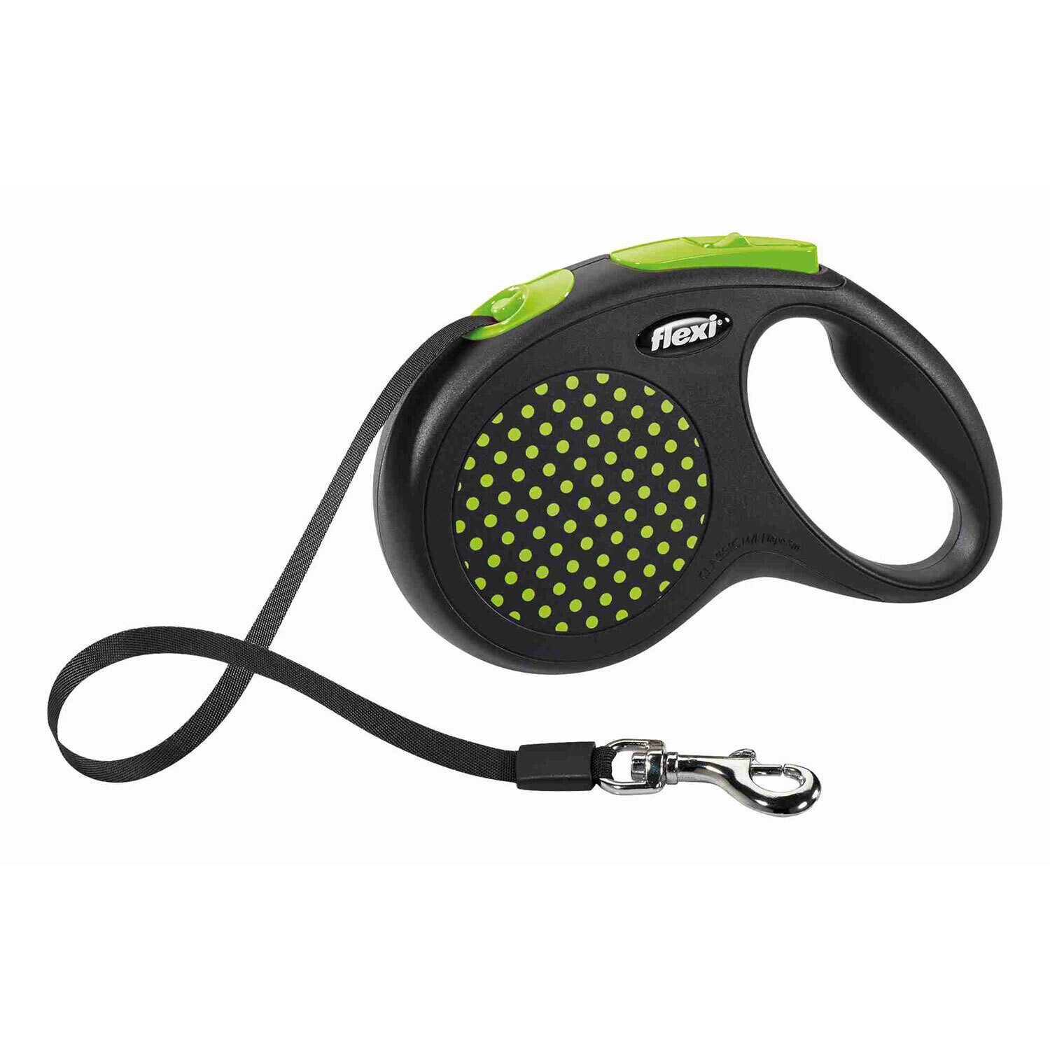 flexi DESIGN, cinta Enrollable, M, 5 m, Verde