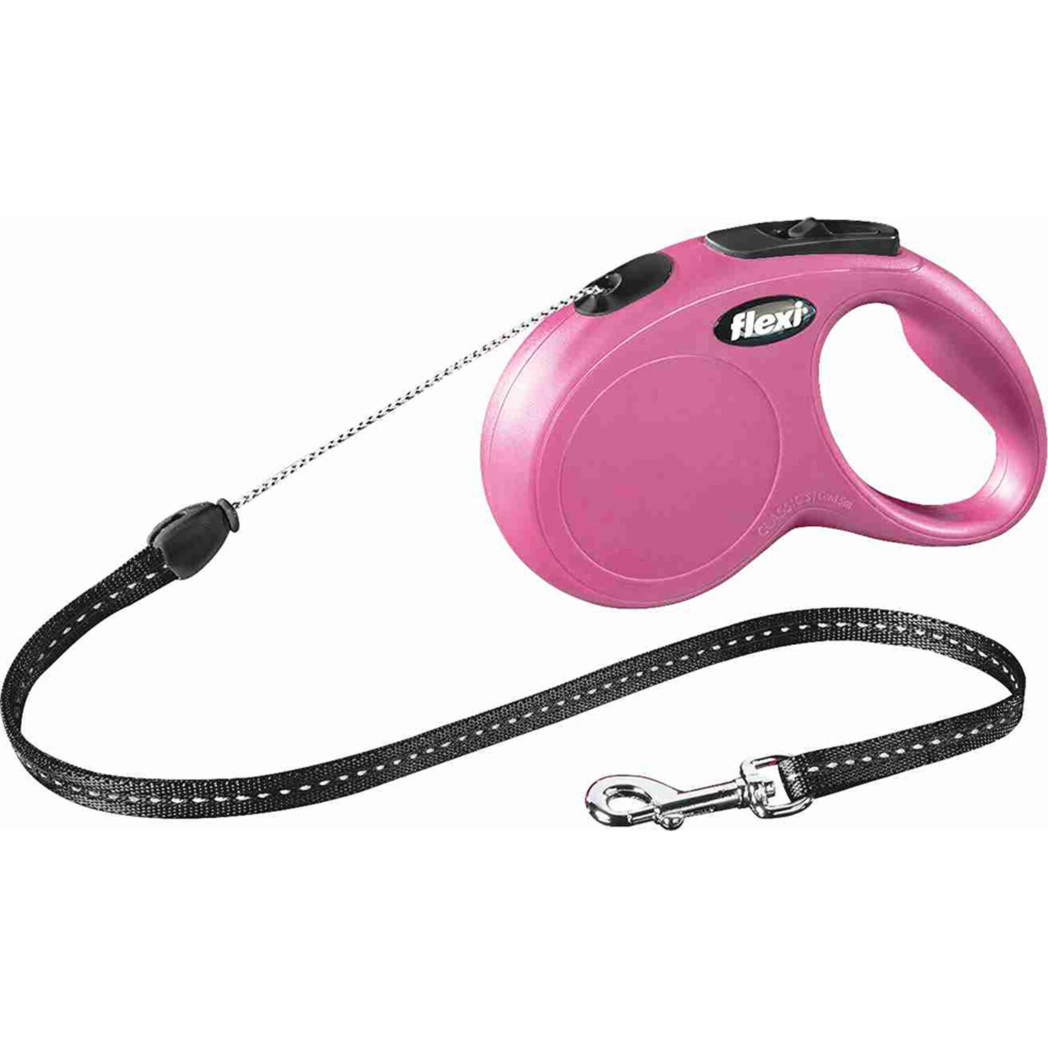 flexi New CLASSIC, Cuerda enrollable, S, 5 m, Rosa