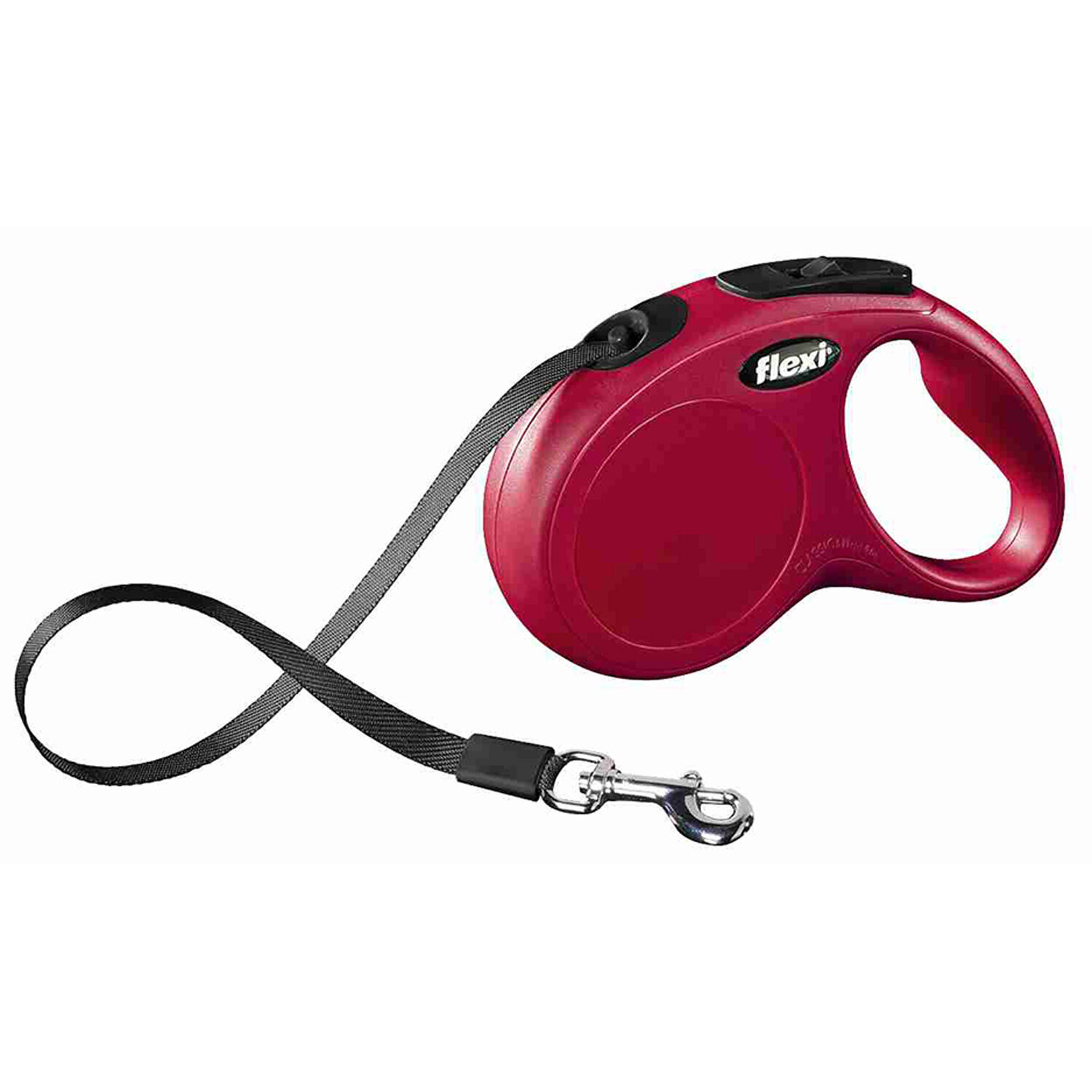flexi New CLASSIC COMPACT, S, 5 m, Rojo