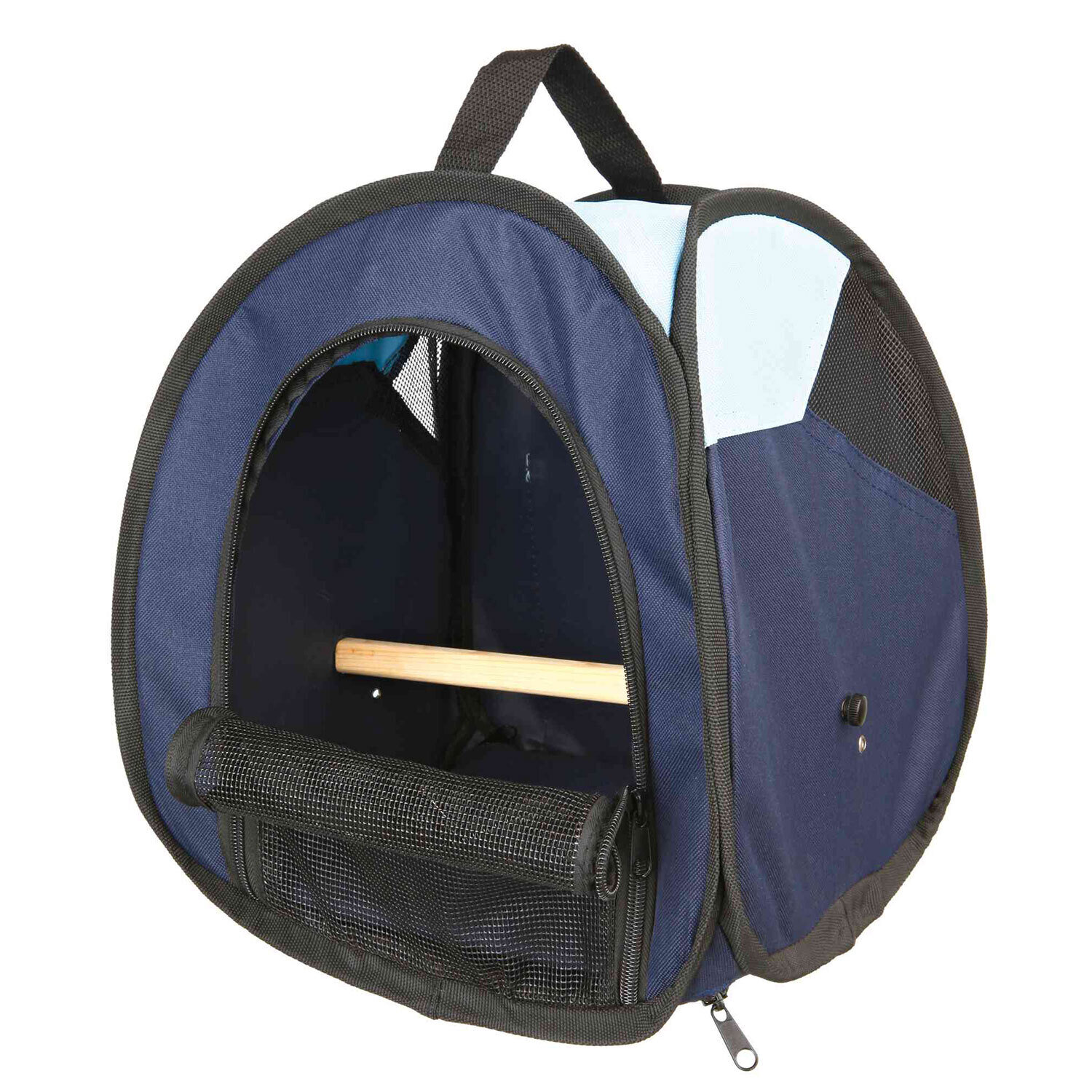 Transport�n P�jaros 27 � 32 � 27 cm, Azul oscuro-Azul claro