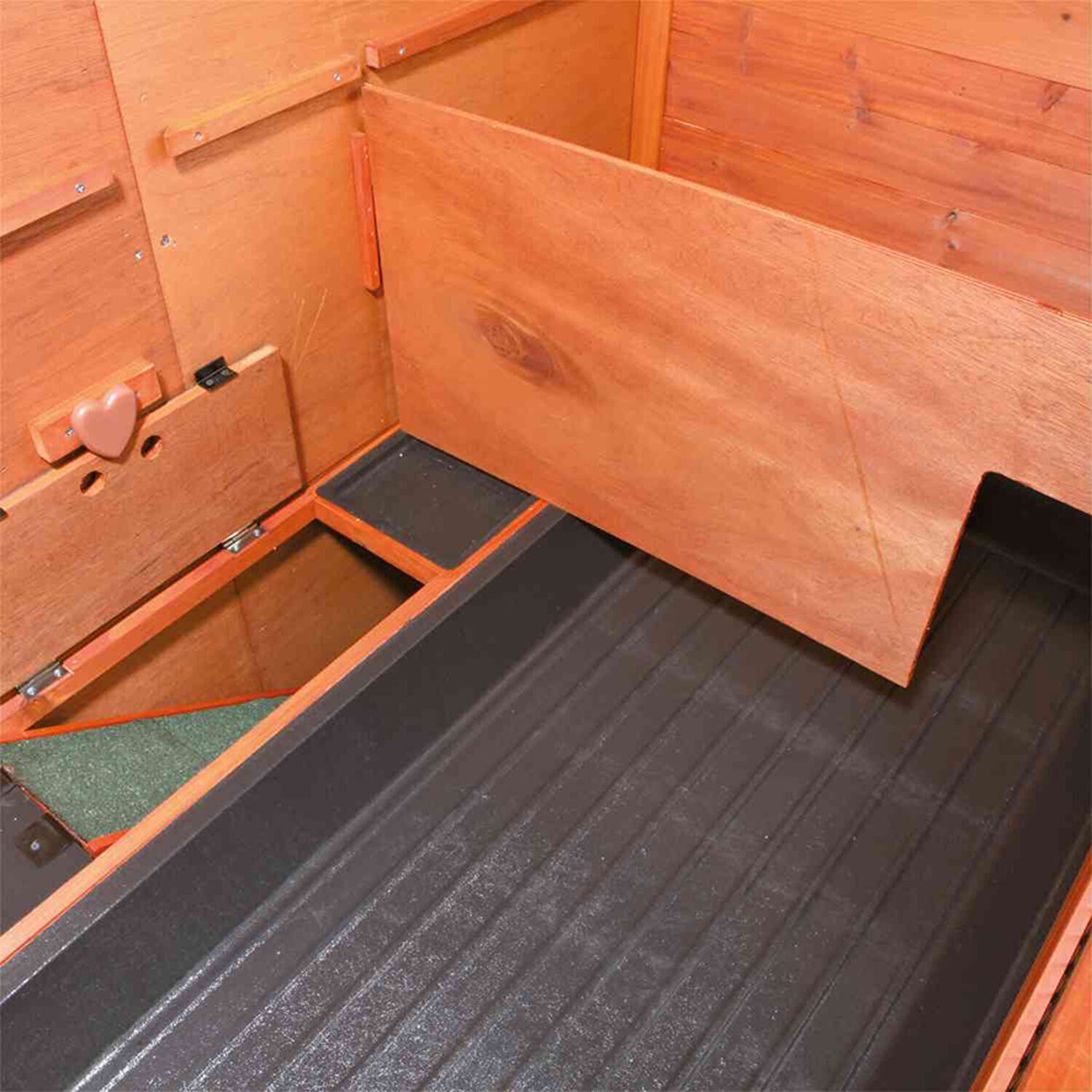 Caseta Natura, 2 compartimentos, 133 x 120 x 83 cm