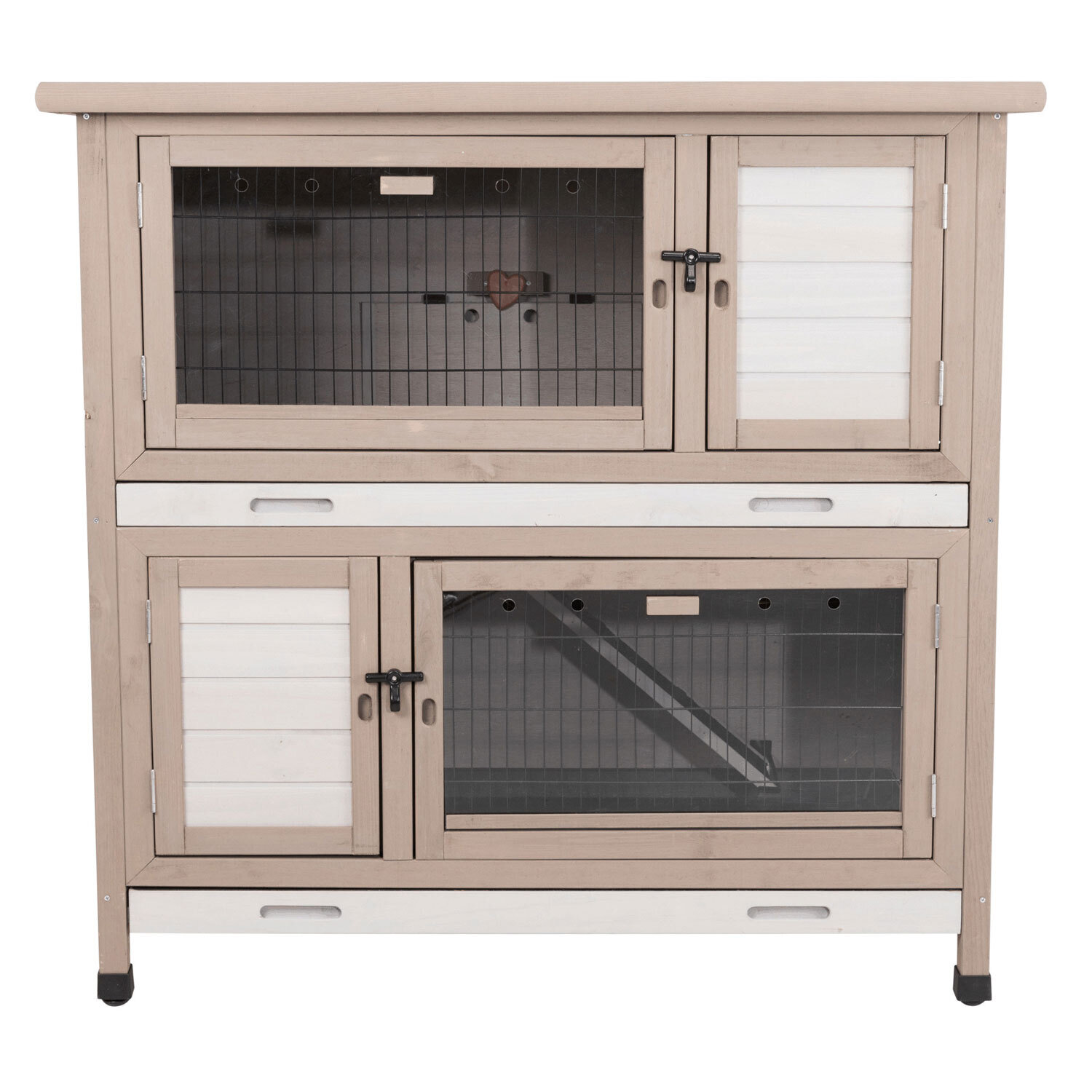 Conejera Natura con Aislante 116 � 113 � 65 cm, Gris