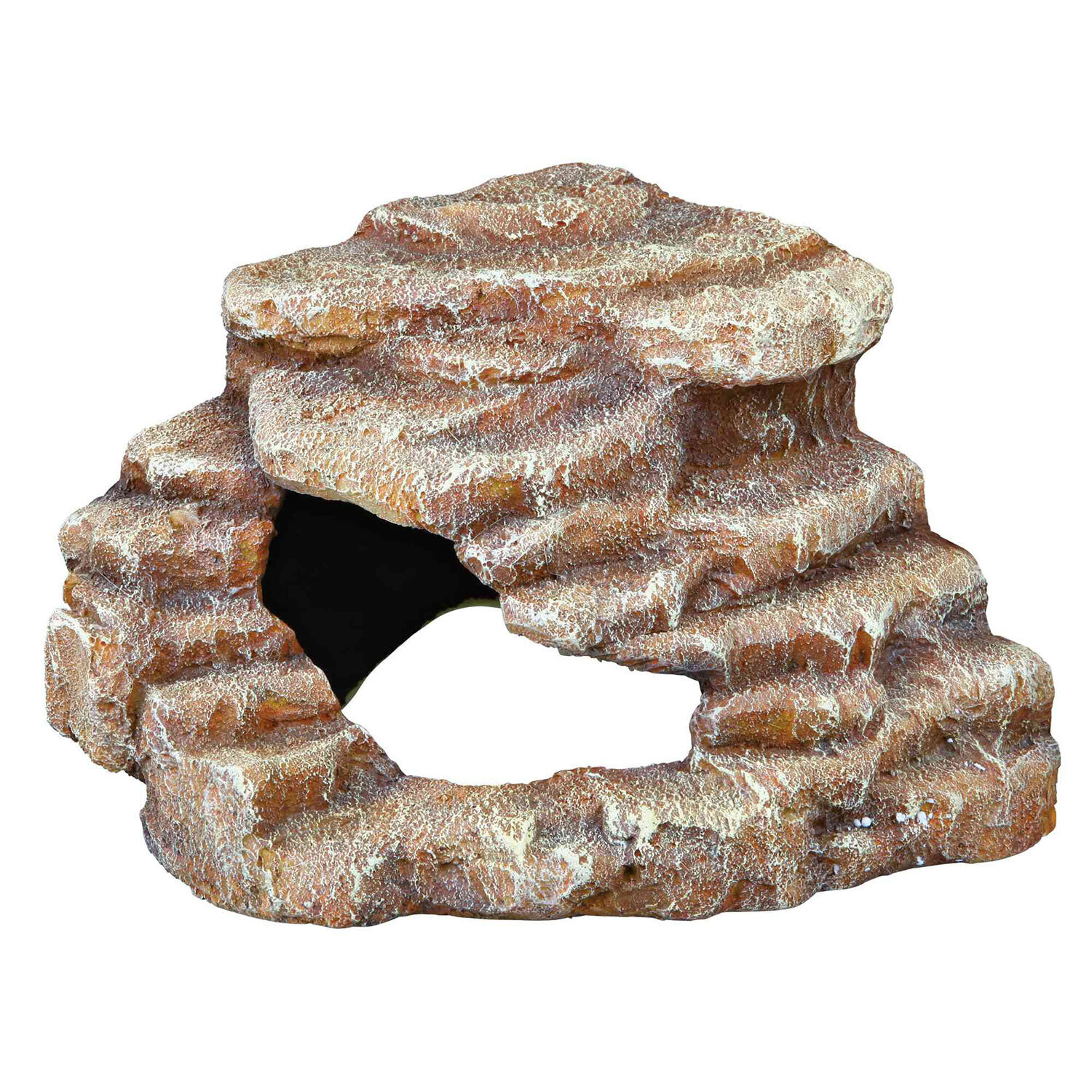 Piedra esquinera con Cueva&Plataforma, 27 � 21 � 27 cm