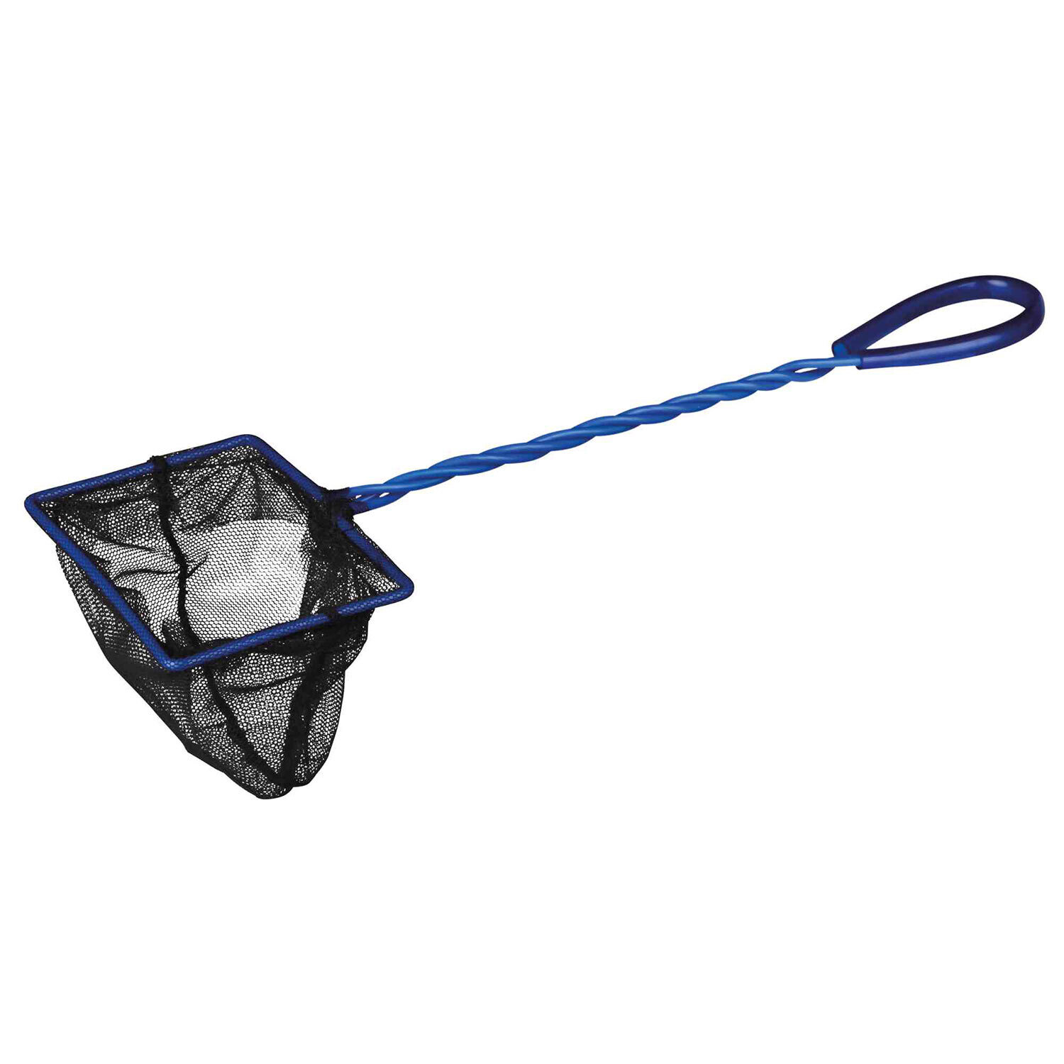 Salabre, mango Alambre Plastificado, Azul, 10 x 7 cm