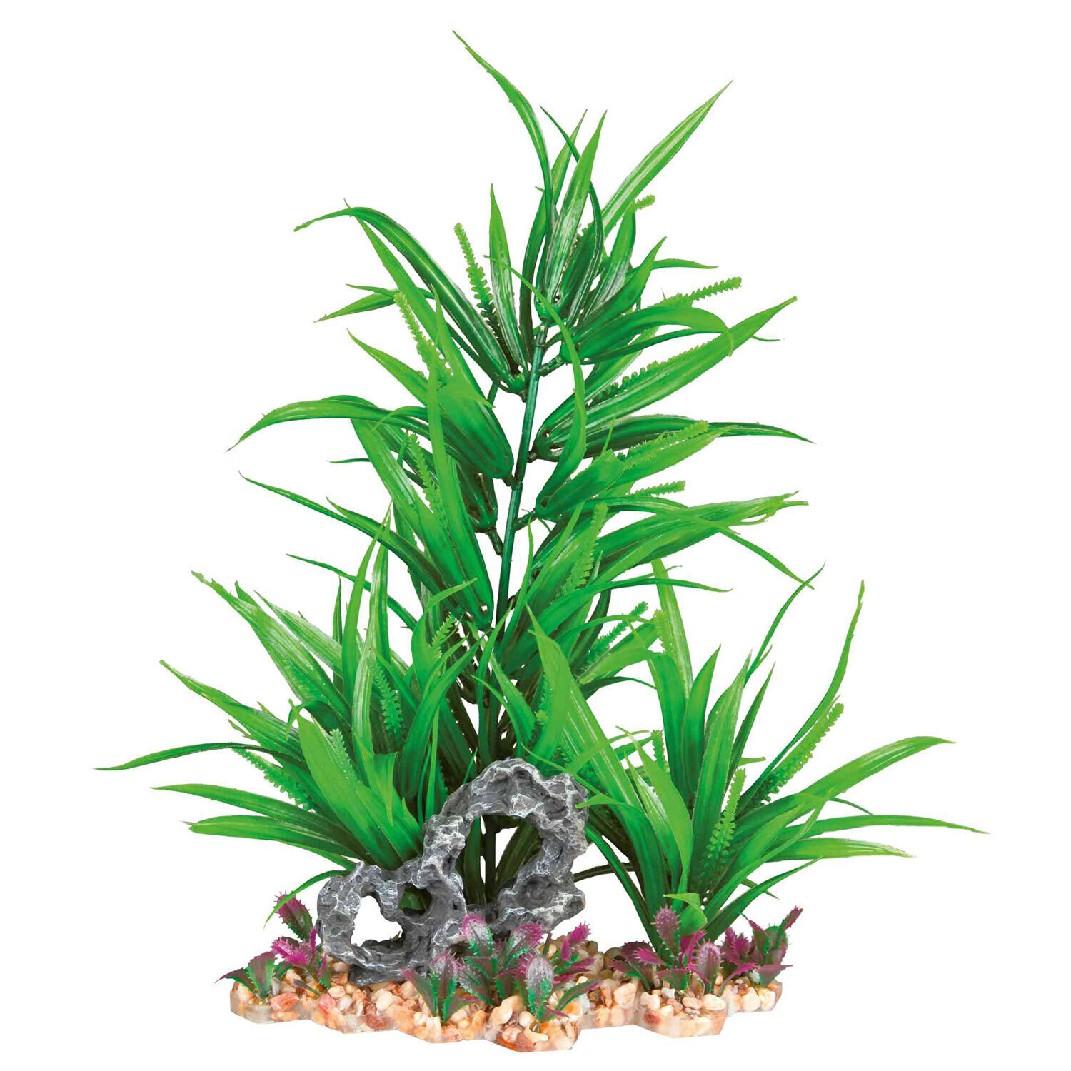 Plantas Pl�stico base grava, 18 cm