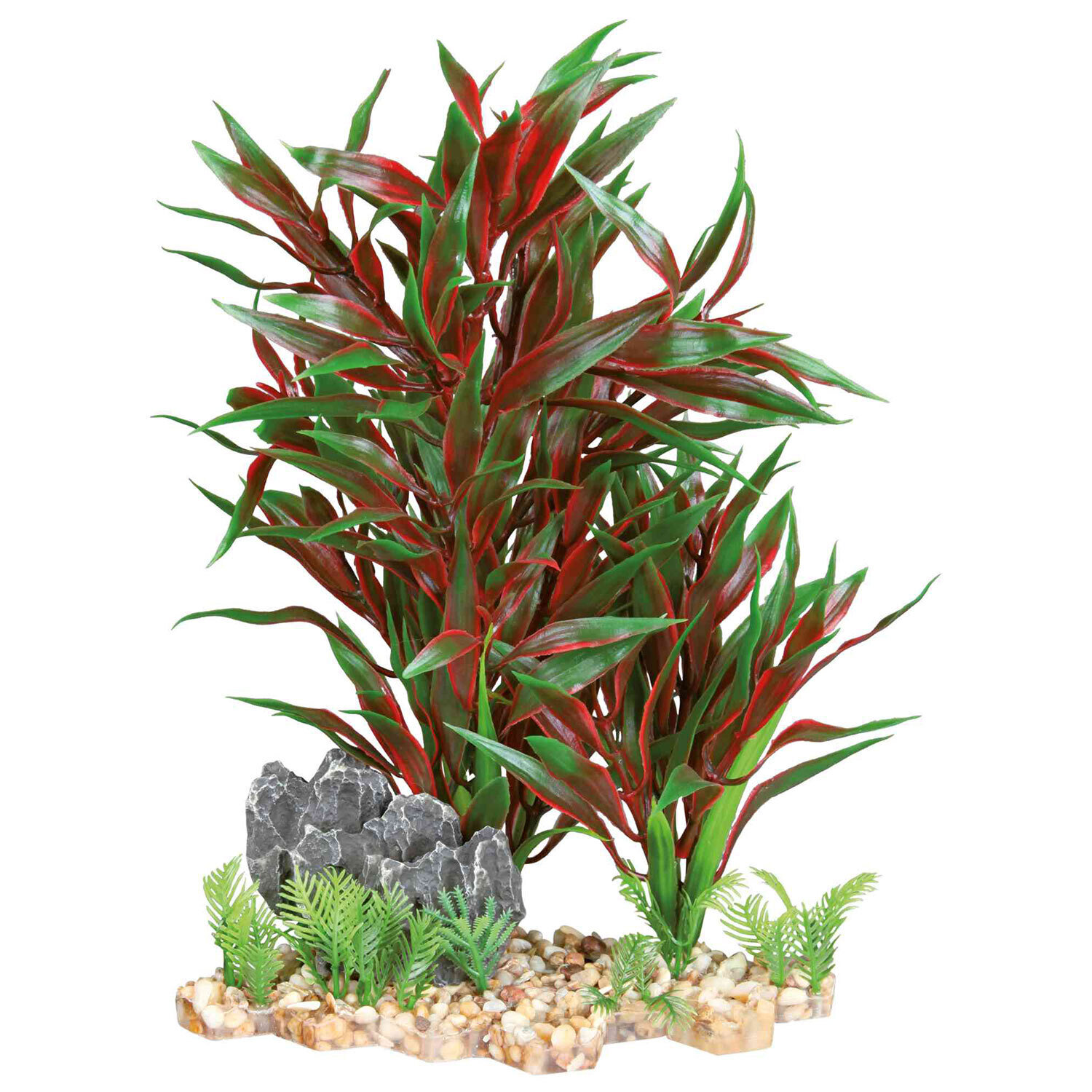 Plantas Pl�stico base grava, 18 cm