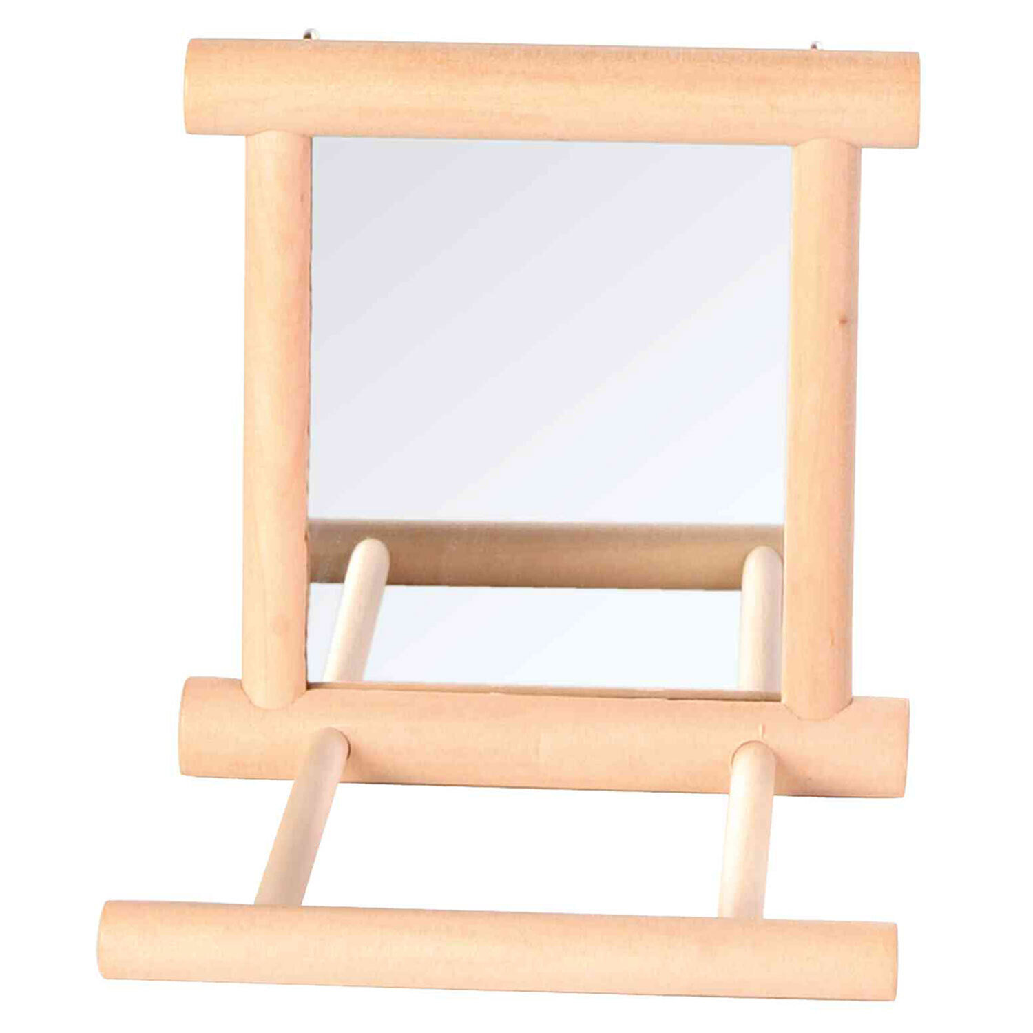 Espejo con Posaderos, 9 x 9 cm