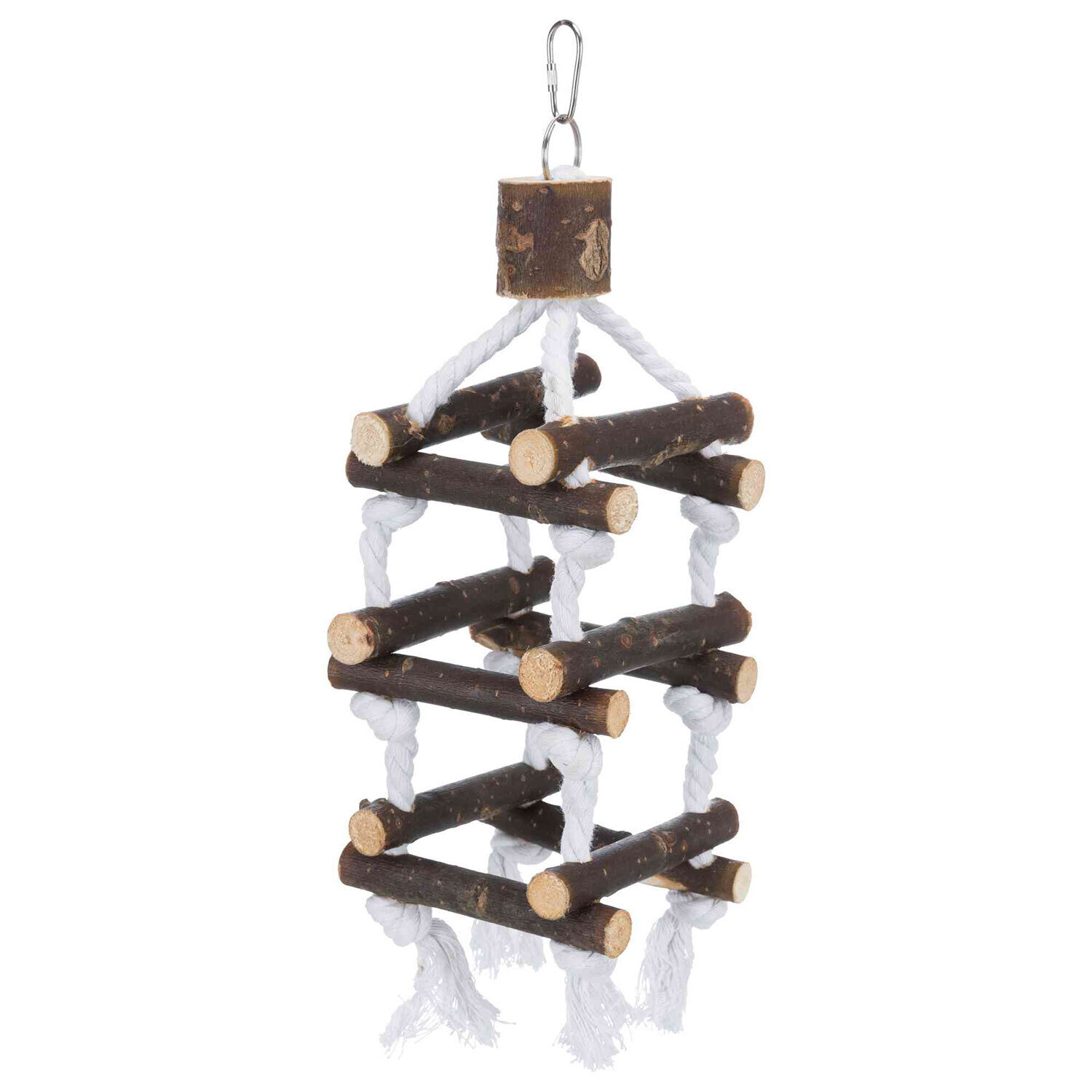 Escalera P�jaros, Natural Living, 34 cm, con gancho