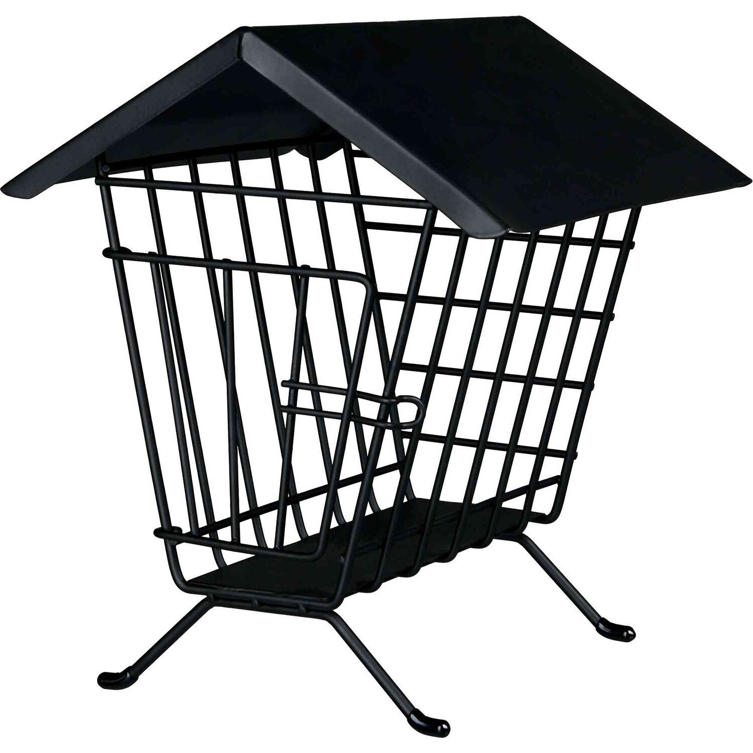 Porta Heno, metal, 20 � 23 � 20 cm, Negro