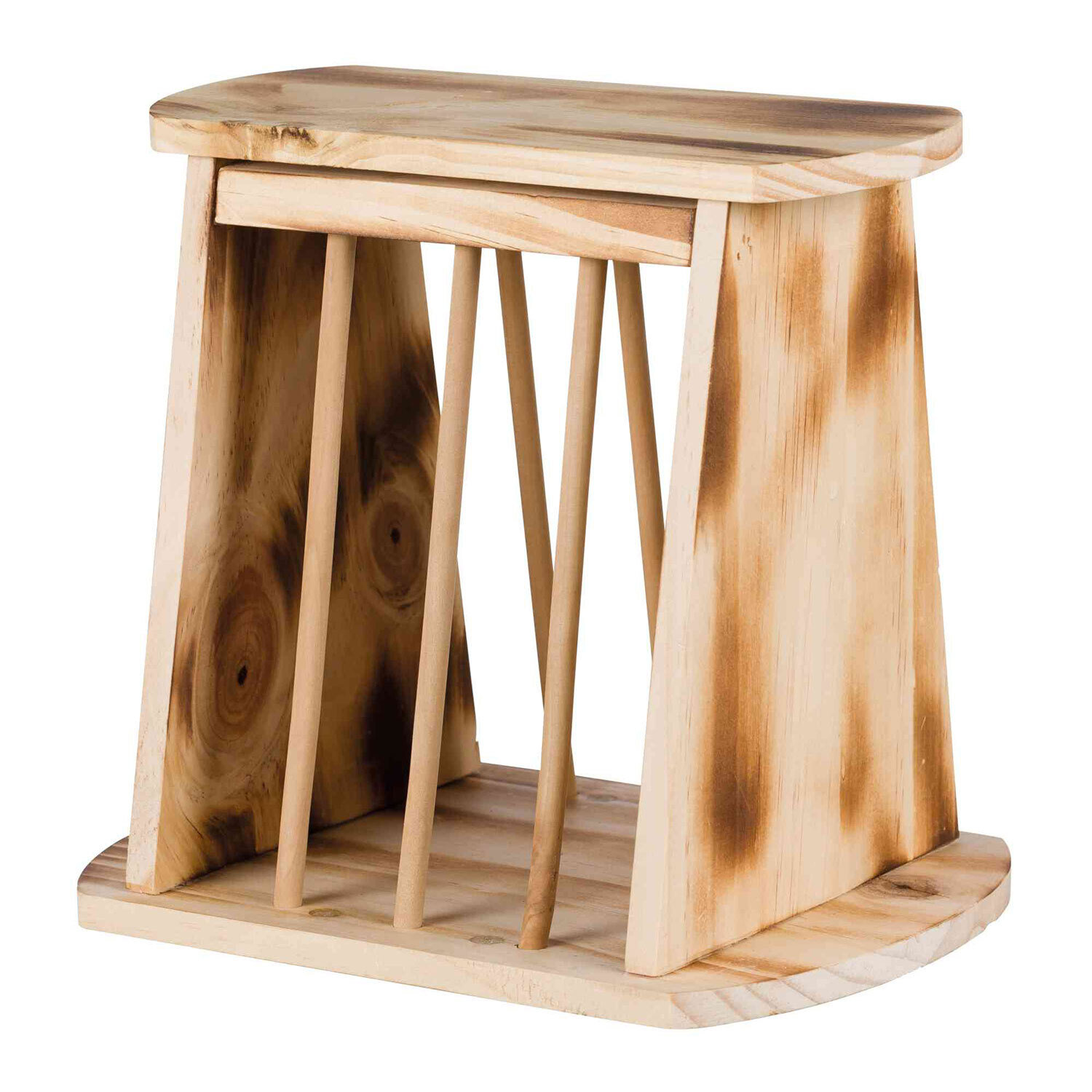 Porta heno con tapa, Laminado, �25 x 22 x 18 cm