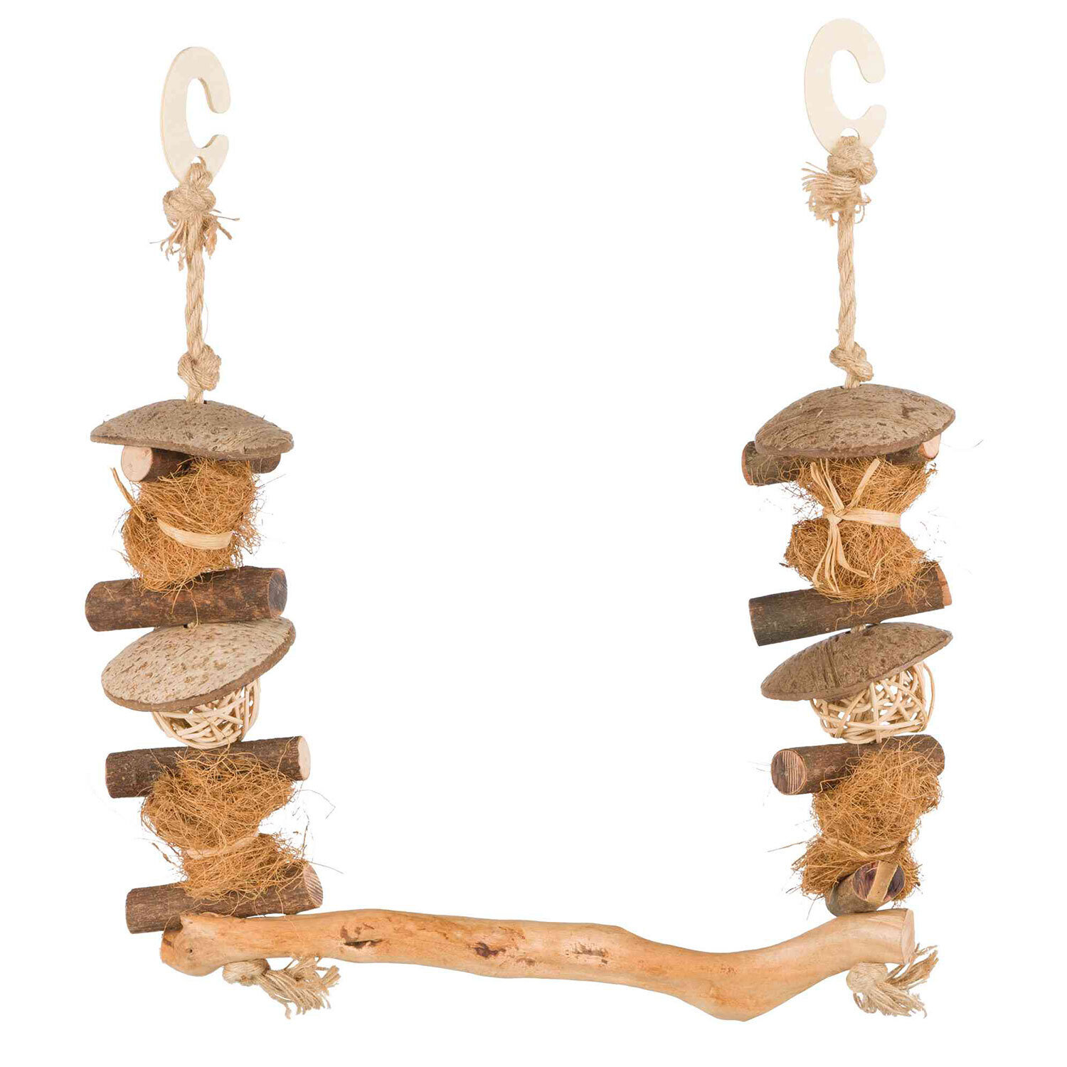 Columpio de madera, Natural Living, 45 x 30 cm Columpio de madera, Natural Living, 45 x 30 cm