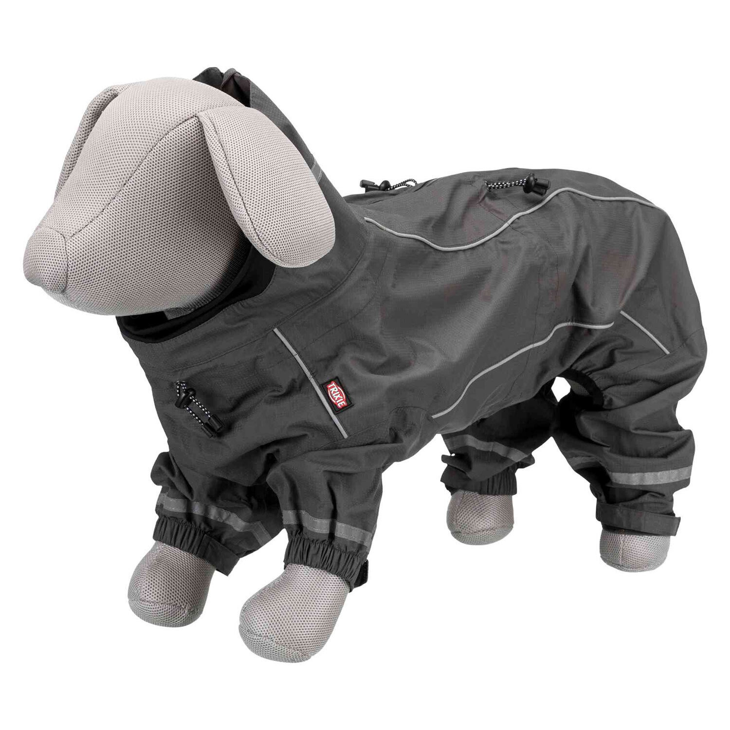 Chubasquero Vaasa, XL, 70 cm, Gris