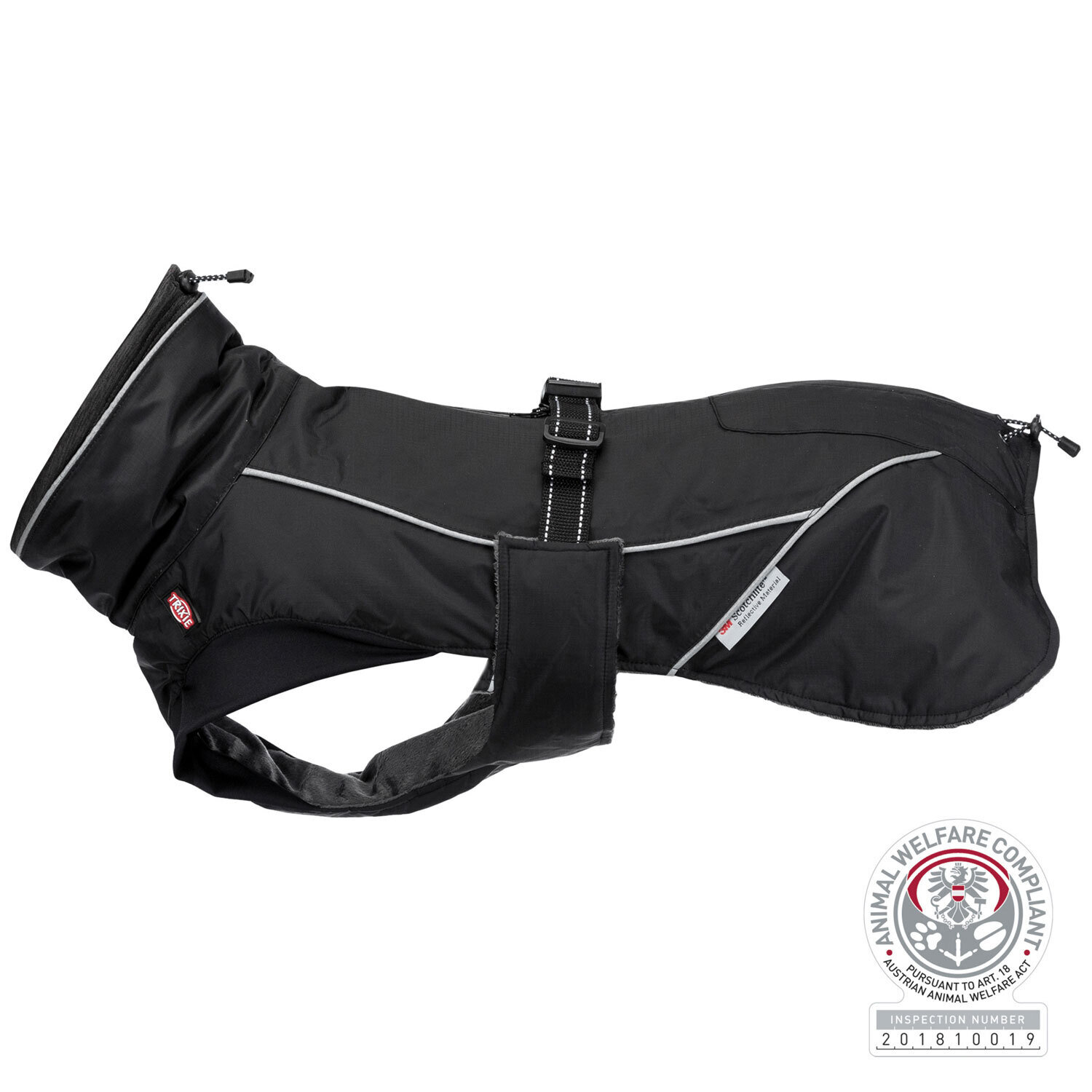 Abrigo Brizon, M, 50 cm, Negro