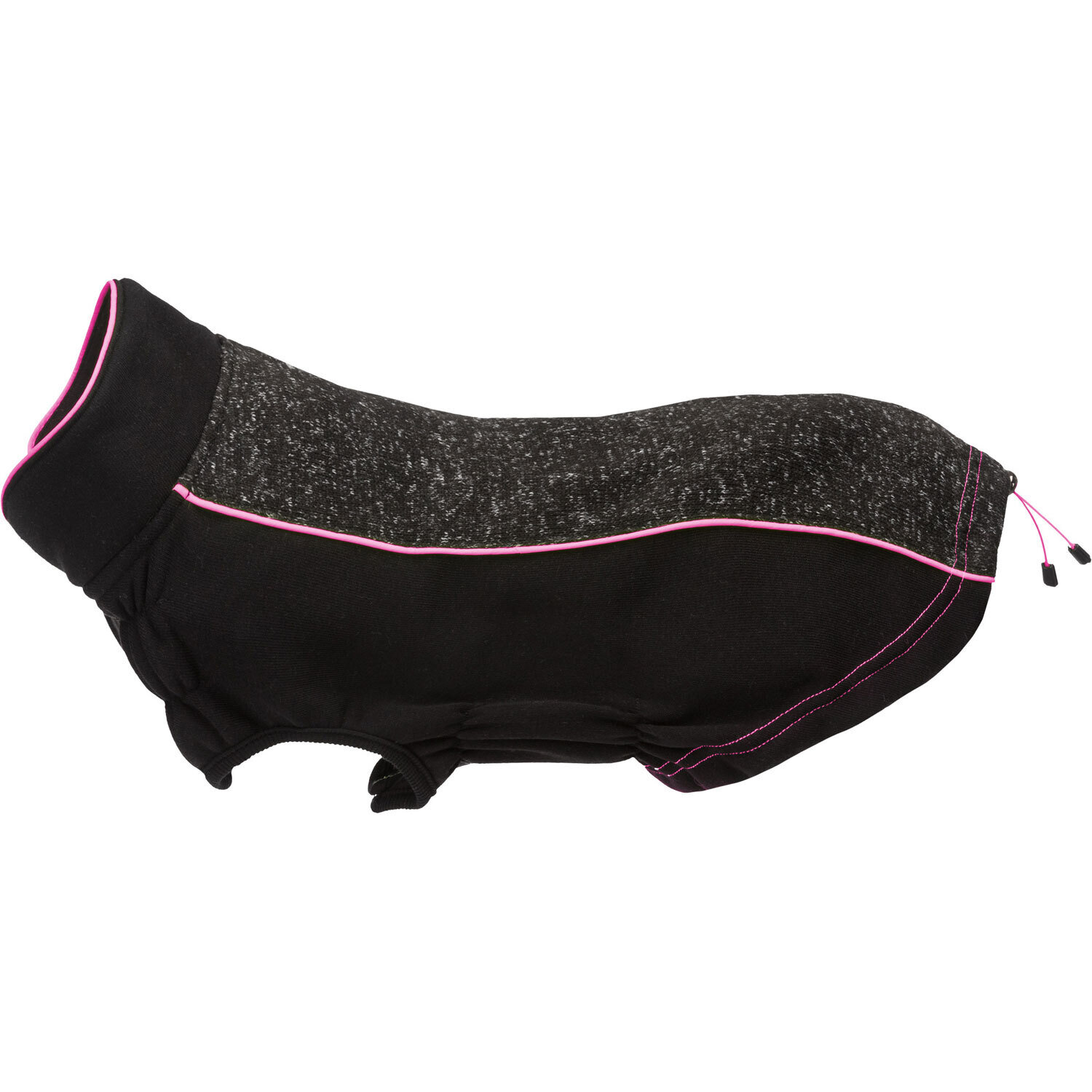 Jersey Hudson, M: 45 cm, Negro/Rosa