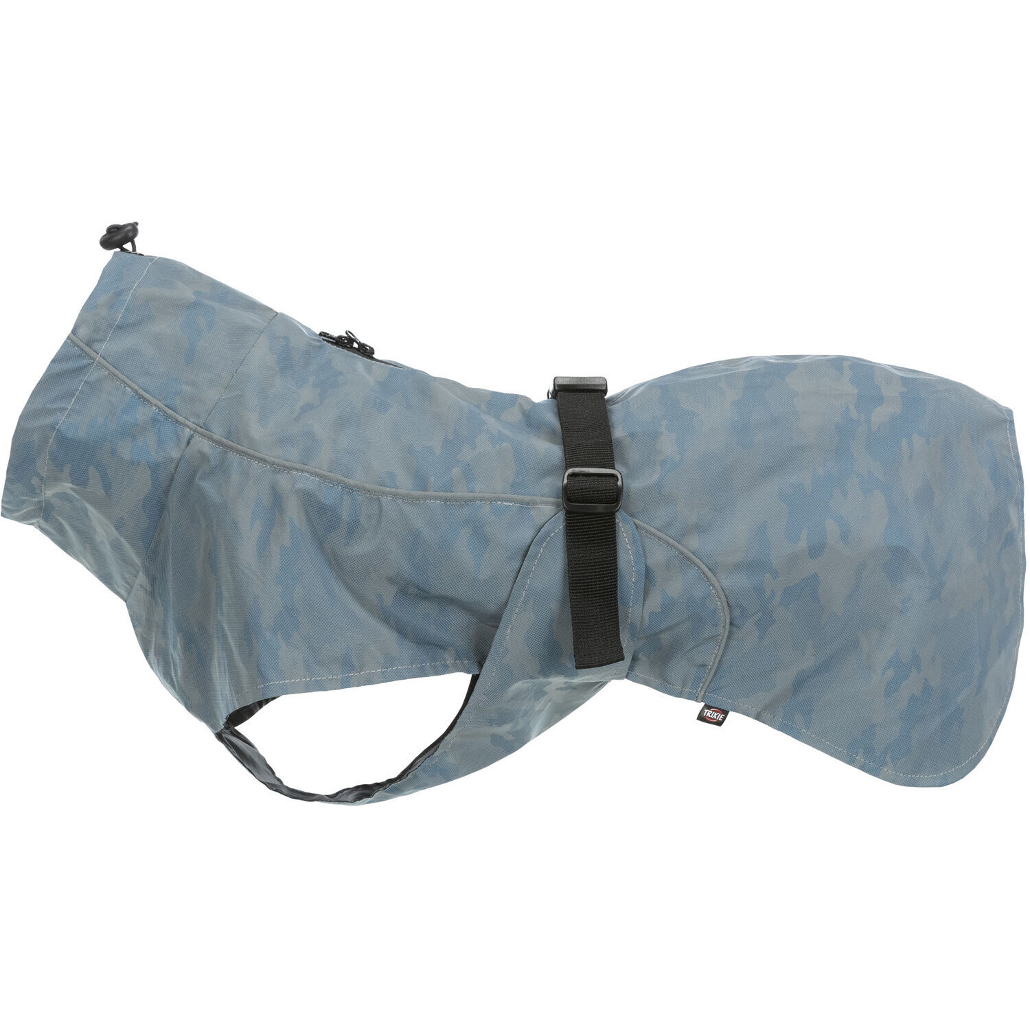 Impermeable Lunas, M: 45 cm, Azul Plateado