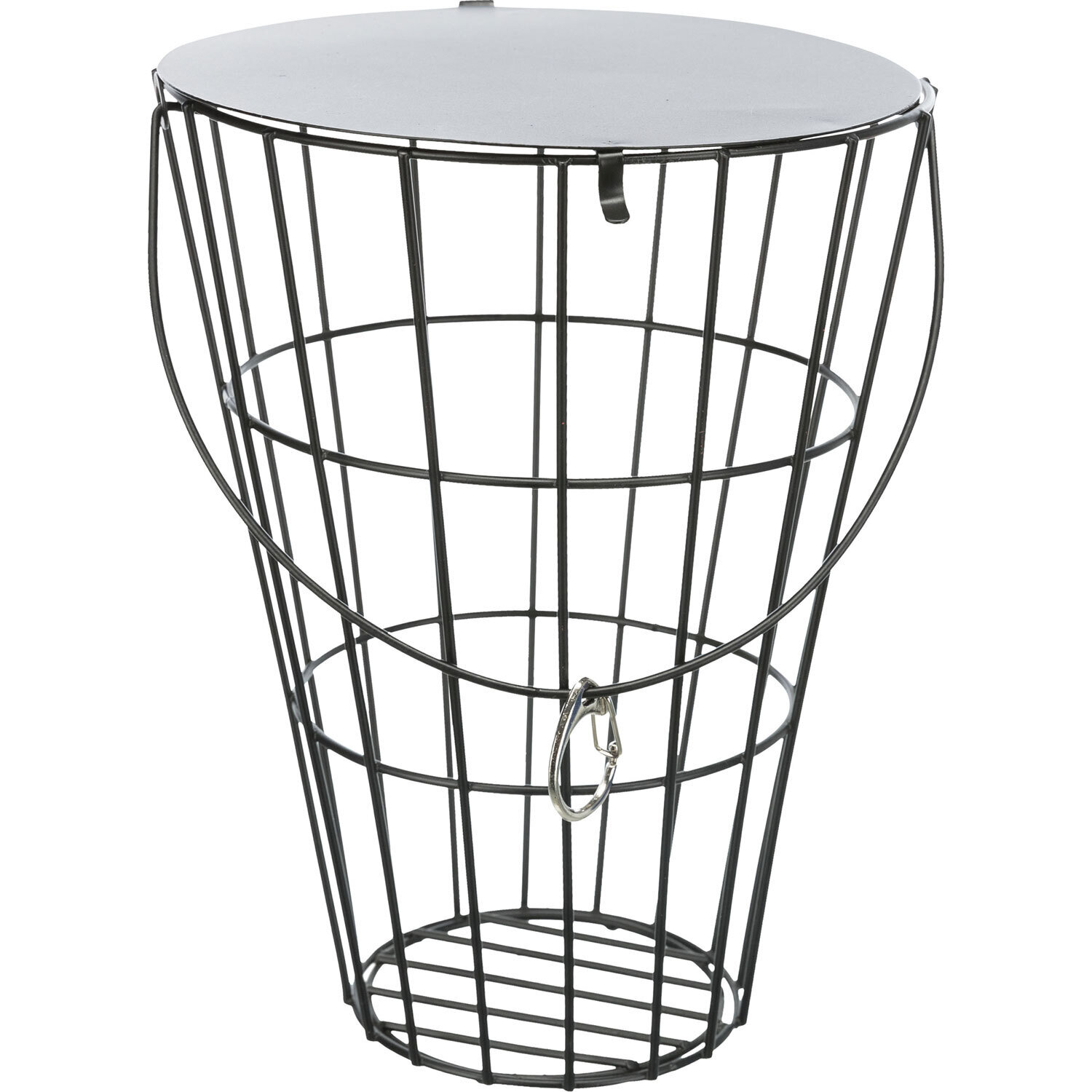 Porta Heno, colgante, con tapa, Metal, 21 cm Porta Heno, colgante, con tapa, Metal, 21 cm