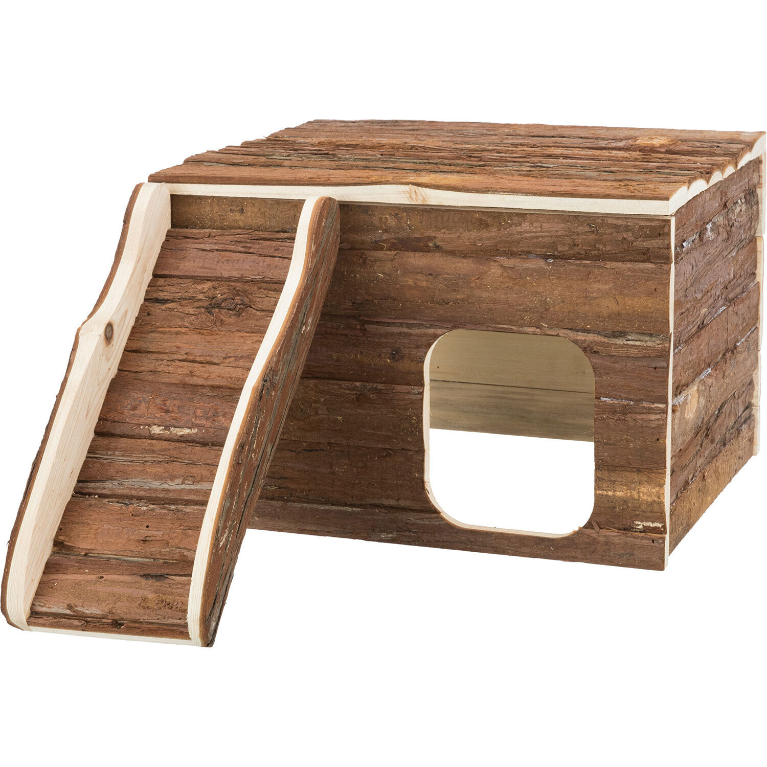 Casa Funcional Gunnar, Cobayas, Madera Laminada, 35 � 23 � 30/53 cm