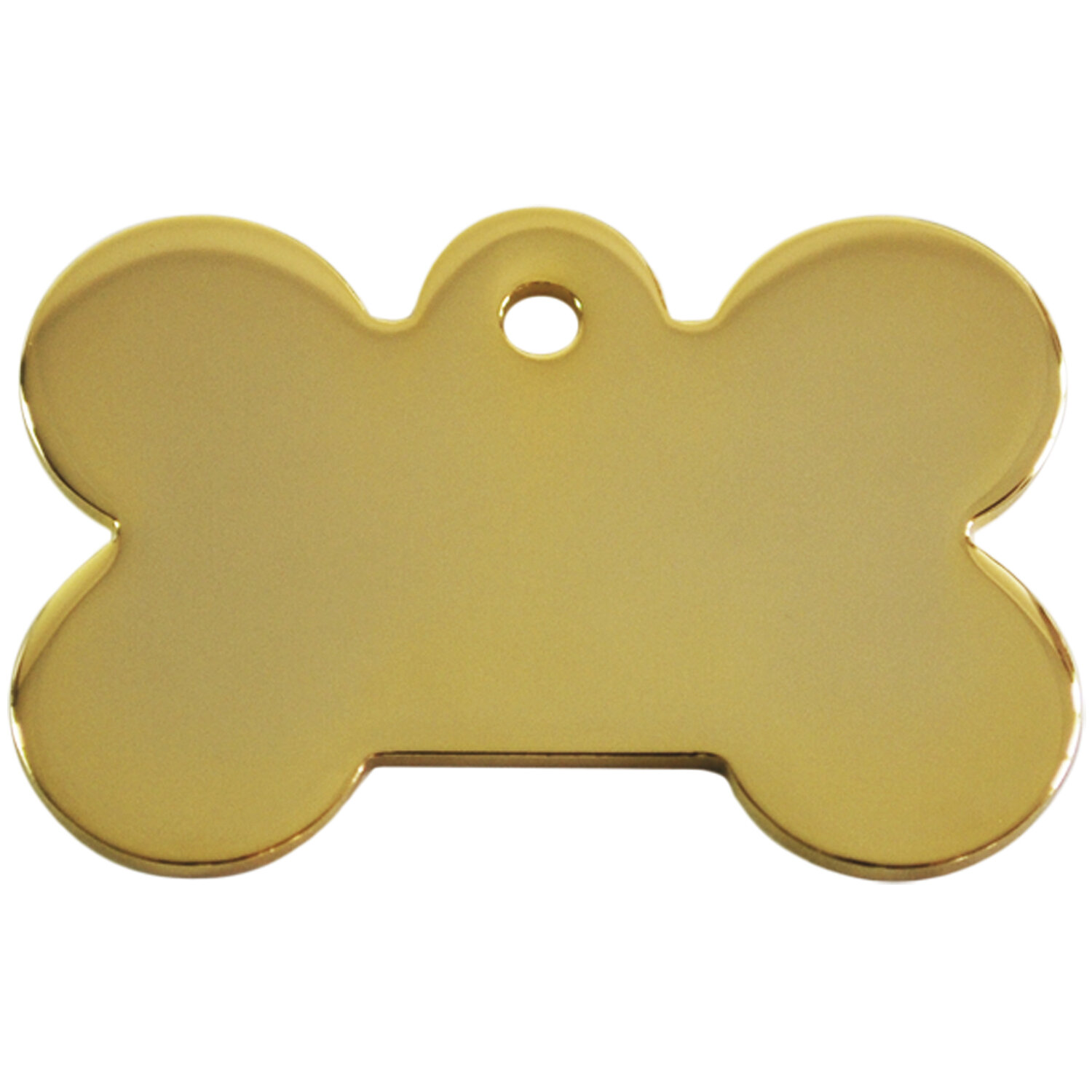 Placa IMARC Hueso Grande, 4 x 2 cm, Lat�n, ba�o Oro 24 K. Si quiere a�adir grabaci�n a�ada el art�culo H166200, indique el nombre a grabar en el campo de observaciones de su pedido. Se pueden a�adir hasta 2 grabaciones por placa.