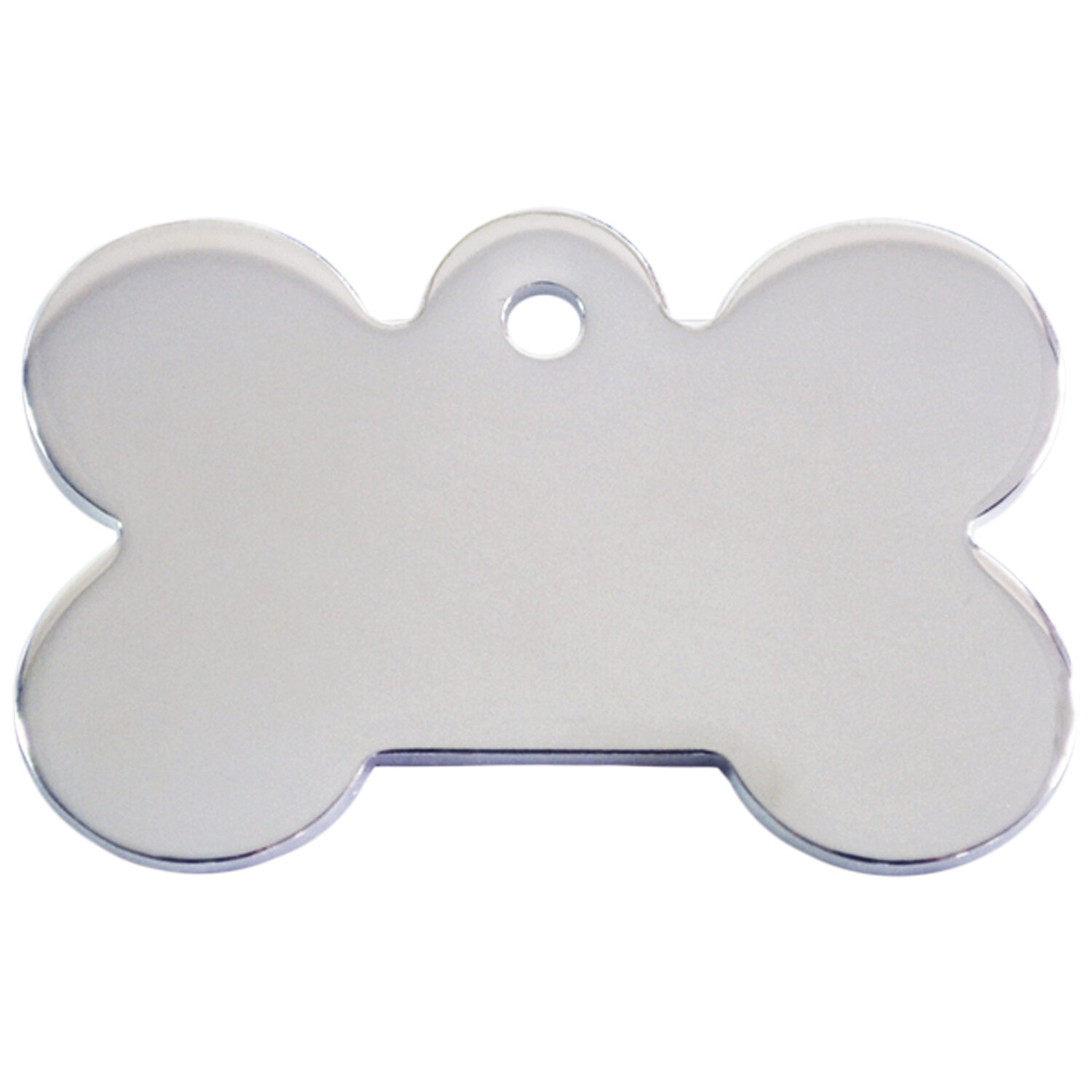 Placa IMARC Hueso Grande, 4 x 2 cm, Lat�n, ba�o Plata H925. Si quiere a�adir grabaci�n a�ada el art�culo H166200, indique el nombre a grabar en el campo de observaciones de su pedido. Se pueden a�adir hasta 2 grabaciones por placa.