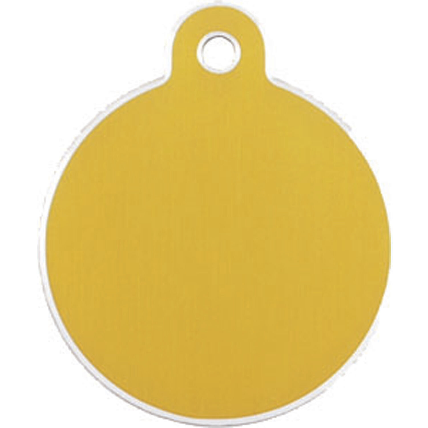 Placa IMARC Hi Line C�rculo Grande, � 3 cm, Aluminio, Oro. Si quiere a�adir grabaci�n a�ada el art�culo H166200, indique el nombre a grabar en el campo de observaciones de su pedido. Se pueden a�adir hasta 2 grabaciones por placa.