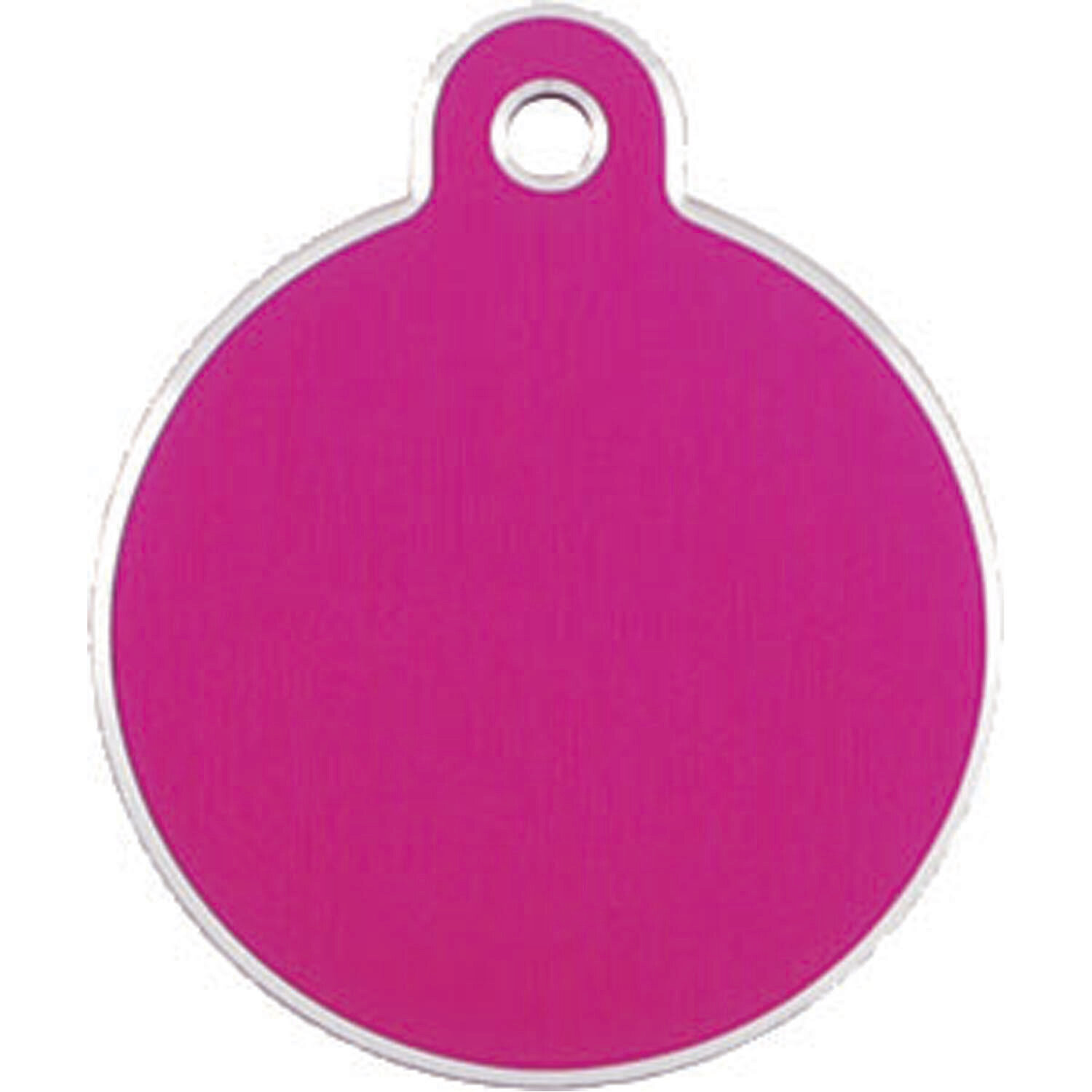 Placa IMARC Hi Line C�rculo Grande, � 3 cm, Aluminio, Rosa. Si quiere a�adir grabaci�n a�ada el art�culo H166200, indique el nombre a grabar en el campo de observaciones de su pedido. Se pueden a�adir hasta 2 grabaciones por placa.