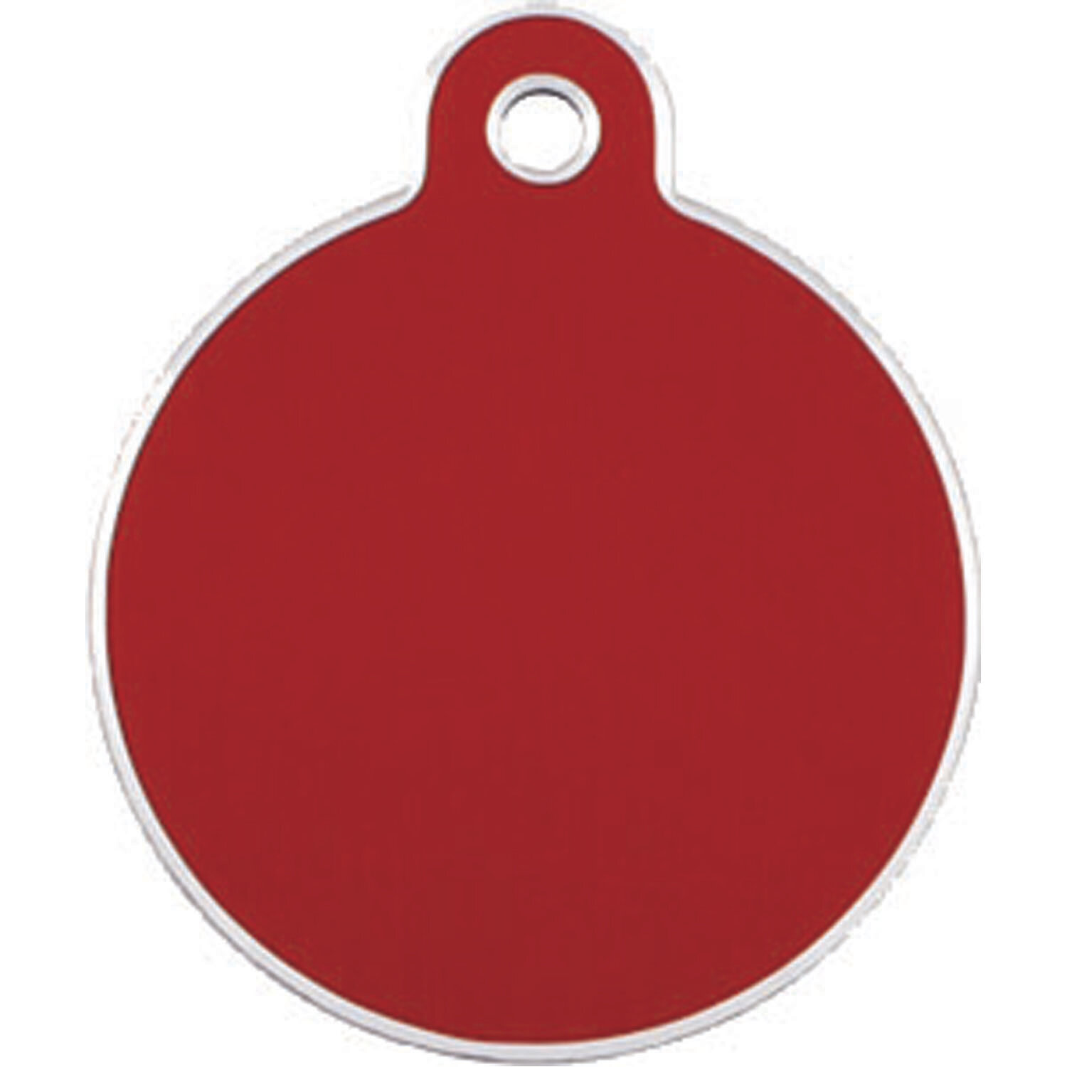 Placa IMARC Hi Line C�rculo Grande, � 3 cm, Aluminio, Rojo. Si quiere a�adir grabaci�n a�ada el art�culo H166200, indique el nombre a grabar en el campo de observaciones de su pedido. Se pueden a�adir hasta 2 grabaciones por placa.