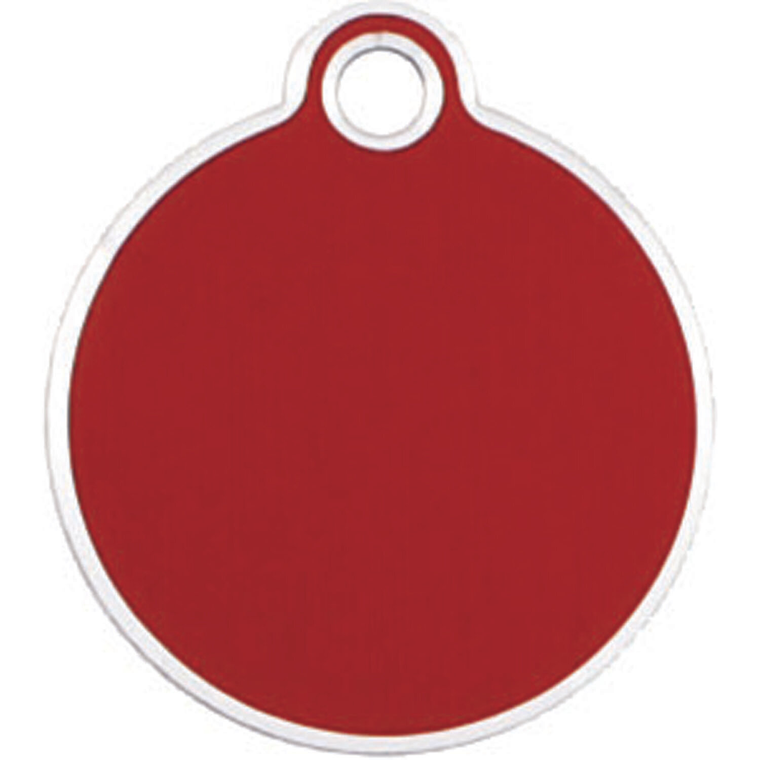 Placa IMARC Hi Line C�rculo Peque�o, � 2 cm, Aluminio, Rojo. Si quiere a�adir grabaci�n a�ada el art�culo H166200, indique el nombre a grabar en el campo de observaciones de su pedido. Se pueden a�adir hasta 2 grabaciones por placa.