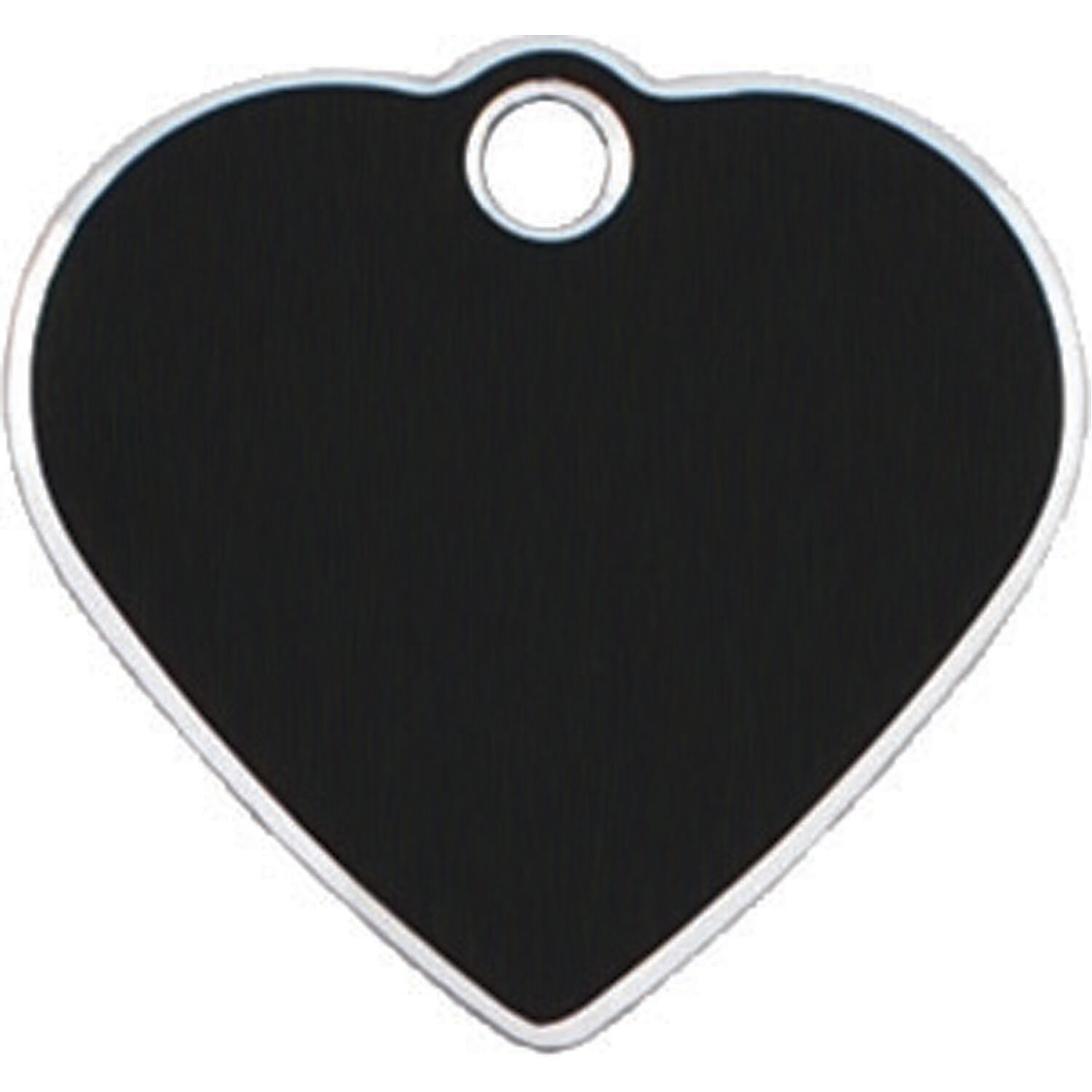 Placa IMARC Hi Line Coraz�n Peque�o, 2.5 x 2 cm, Aluminio, Negro. Si quiere a�adir grabaci�n a�ada el art�culo H166200, indique el nombre a grabar en el campo de observaciones de su pedido. Se pueden a�adir hasta 2 grabaciones por placa.