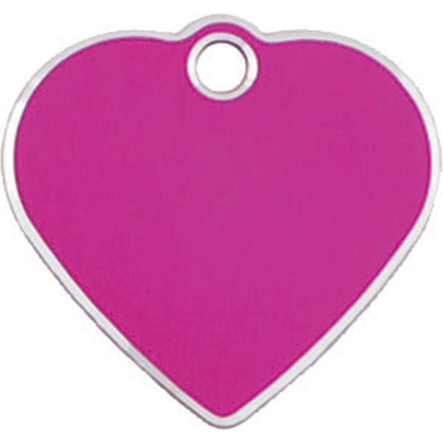 Placa IMARC Hi Line Coraz�n Peque�o, 2.5 x 2 cm, Aluminio, Rosa. Si quiere a�adir grabaci�n a�ada el art�culo H166200, indique el nombre a grabar en el campo de observaciones de su pedido. Se pueden a�adir hasta 2 grabaciones por placa.