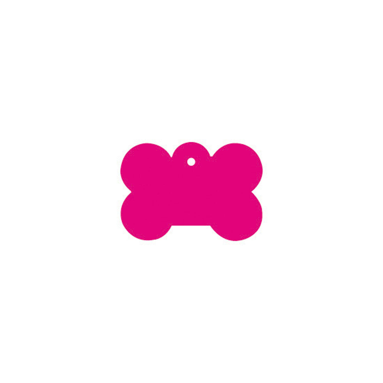 Placa IMARC Hueso Peque�o, 3 x 2 cm, Aluminio, Rosa, Si quiere a�adir grabaci�n a�ada el art�culo H166200, indique el nombre a grabar en el campo de observaciones de su pedido. Se pueden a�adir hasta 2 grabaciones por placa.